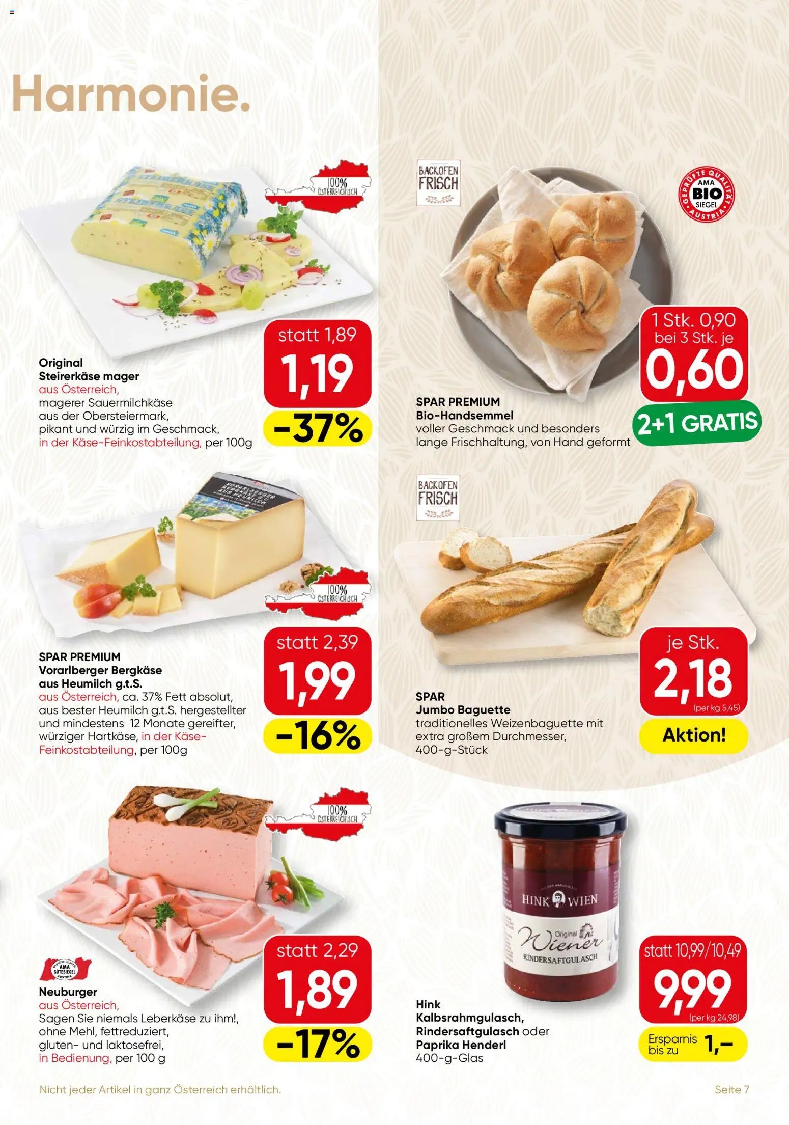 SPAR Gourmet Flugblatt