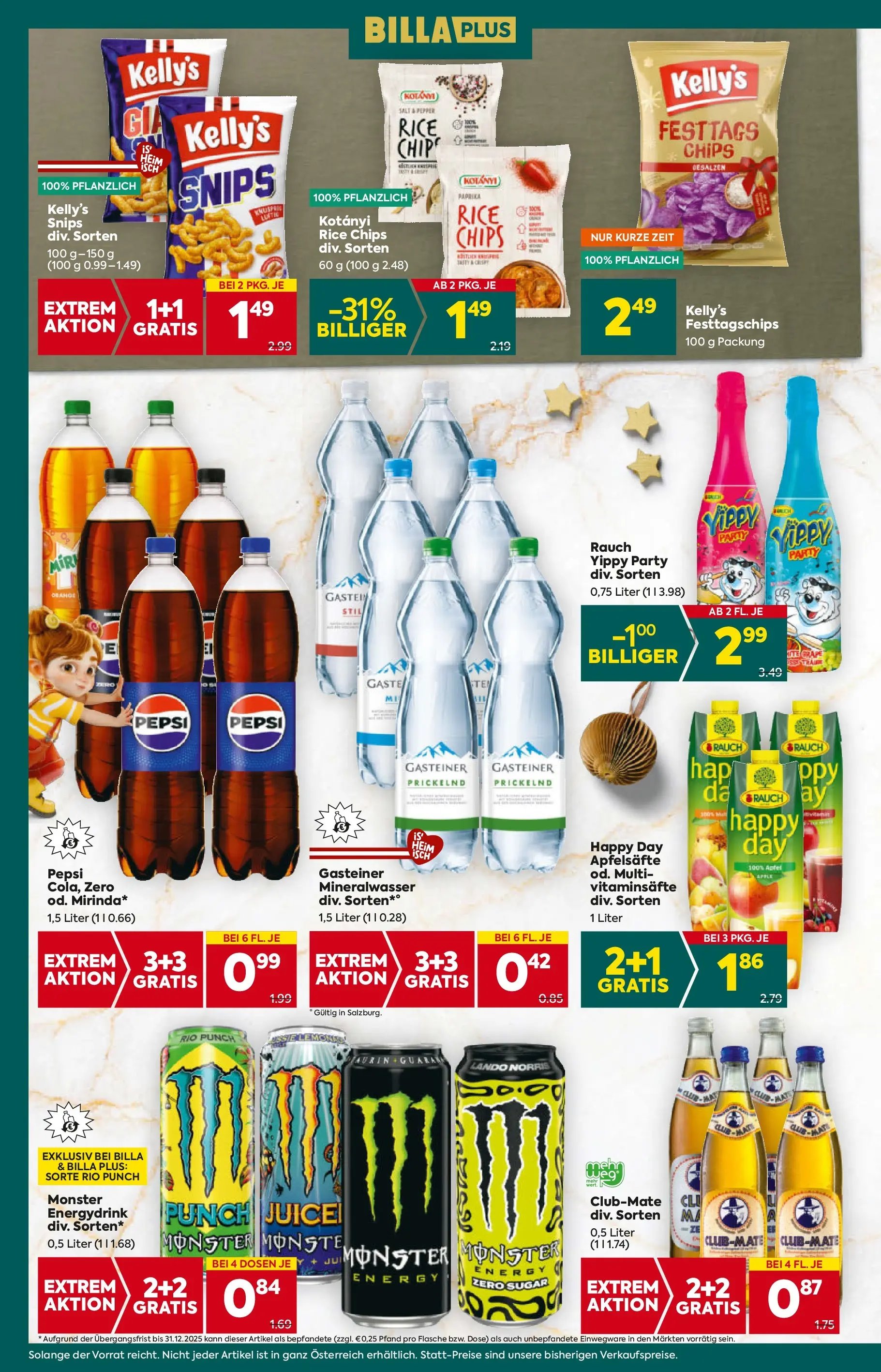 Billa Plus Flugblatt - Salzburg