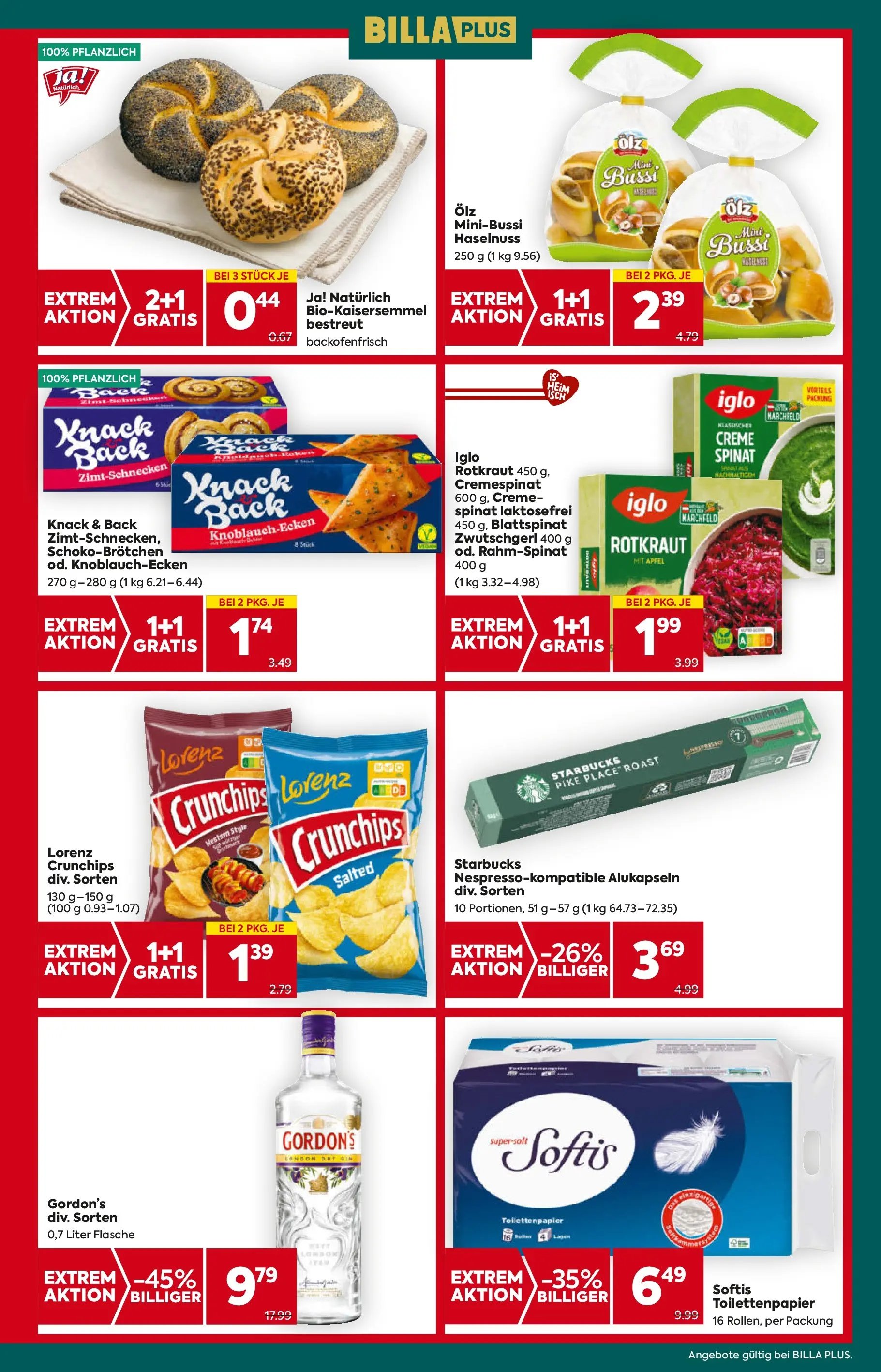 Billa Plus Flugblatt - Salzburg