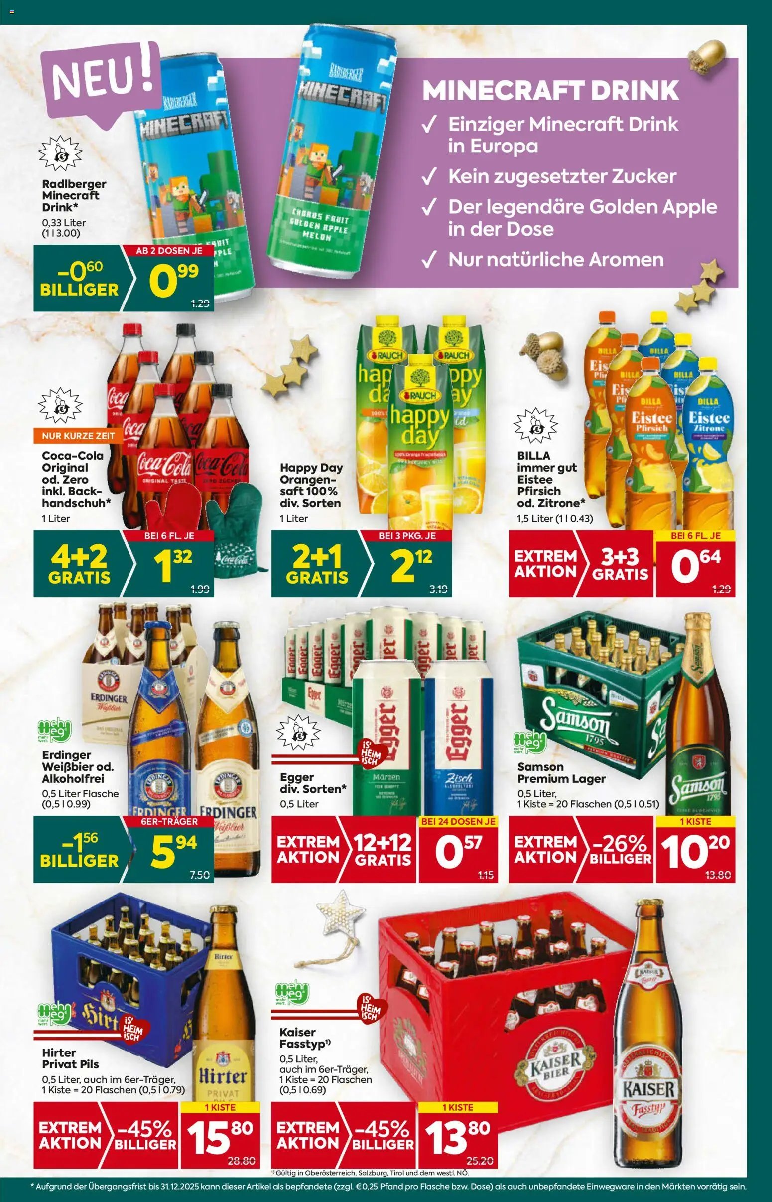 Billa Plus Flugblatt - Oberösterreich