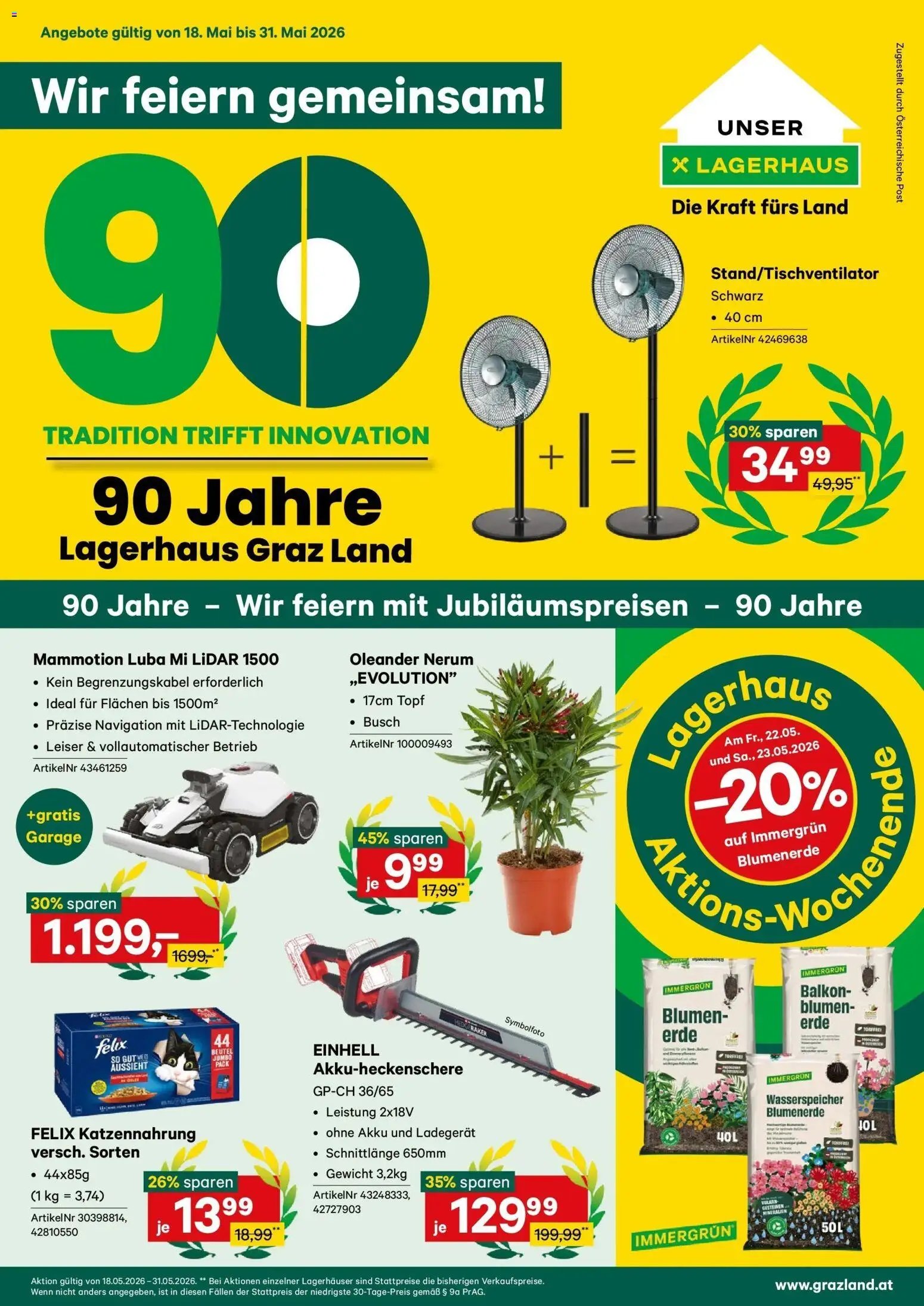 Lagerhaus Wochen Angebote