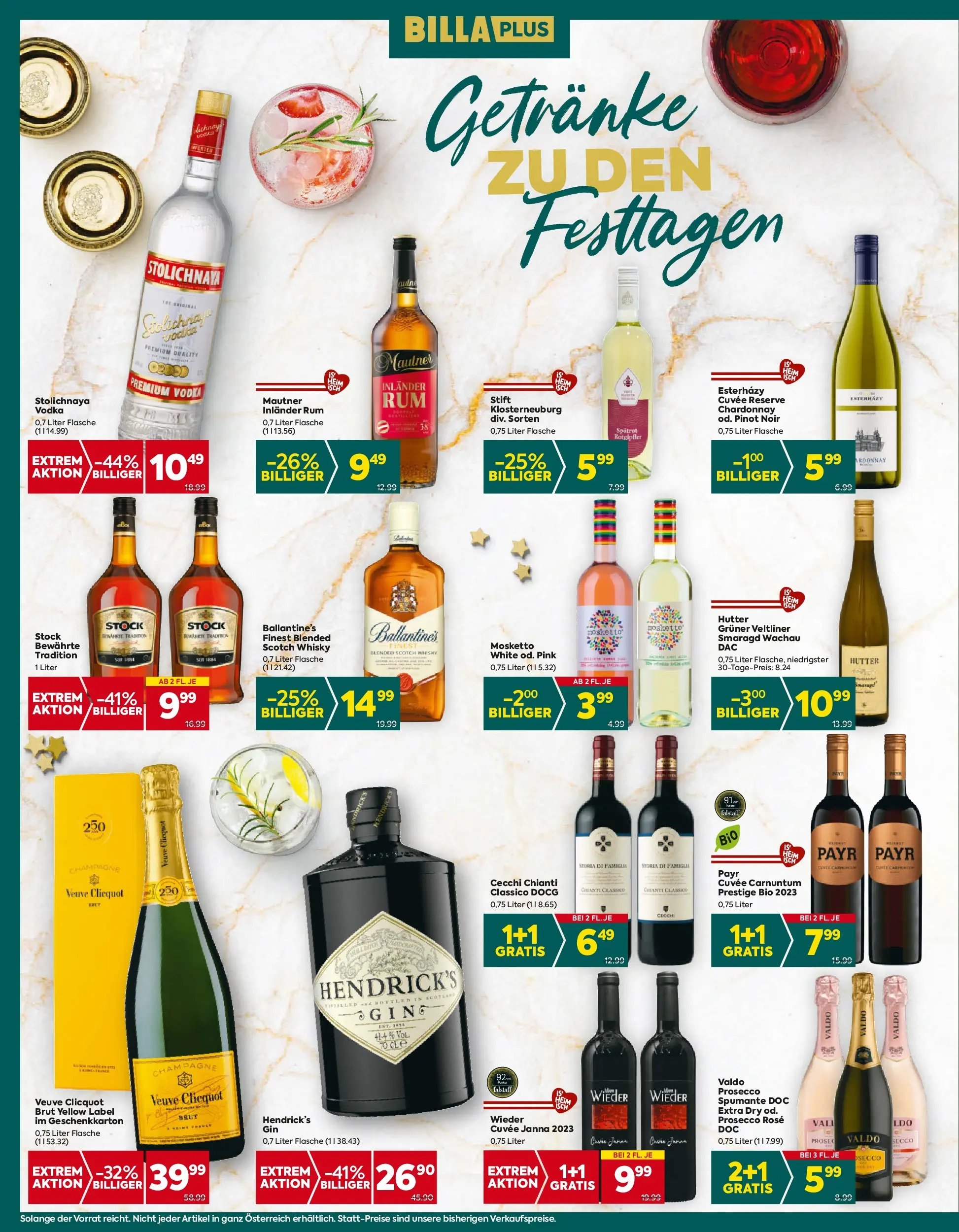 Billa Plus Flugblatt - Tirol