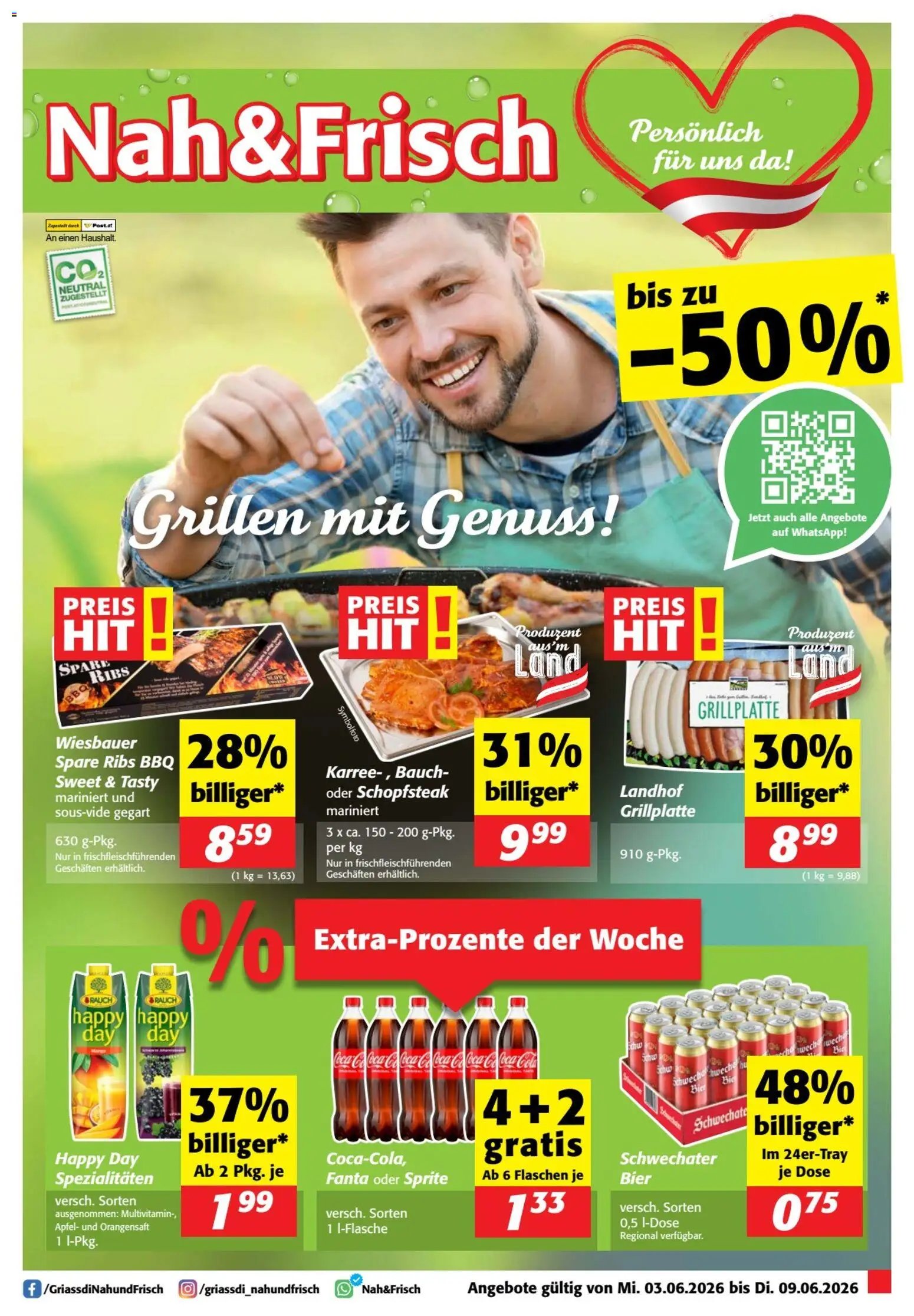 Nah und Frisch Flugblatt