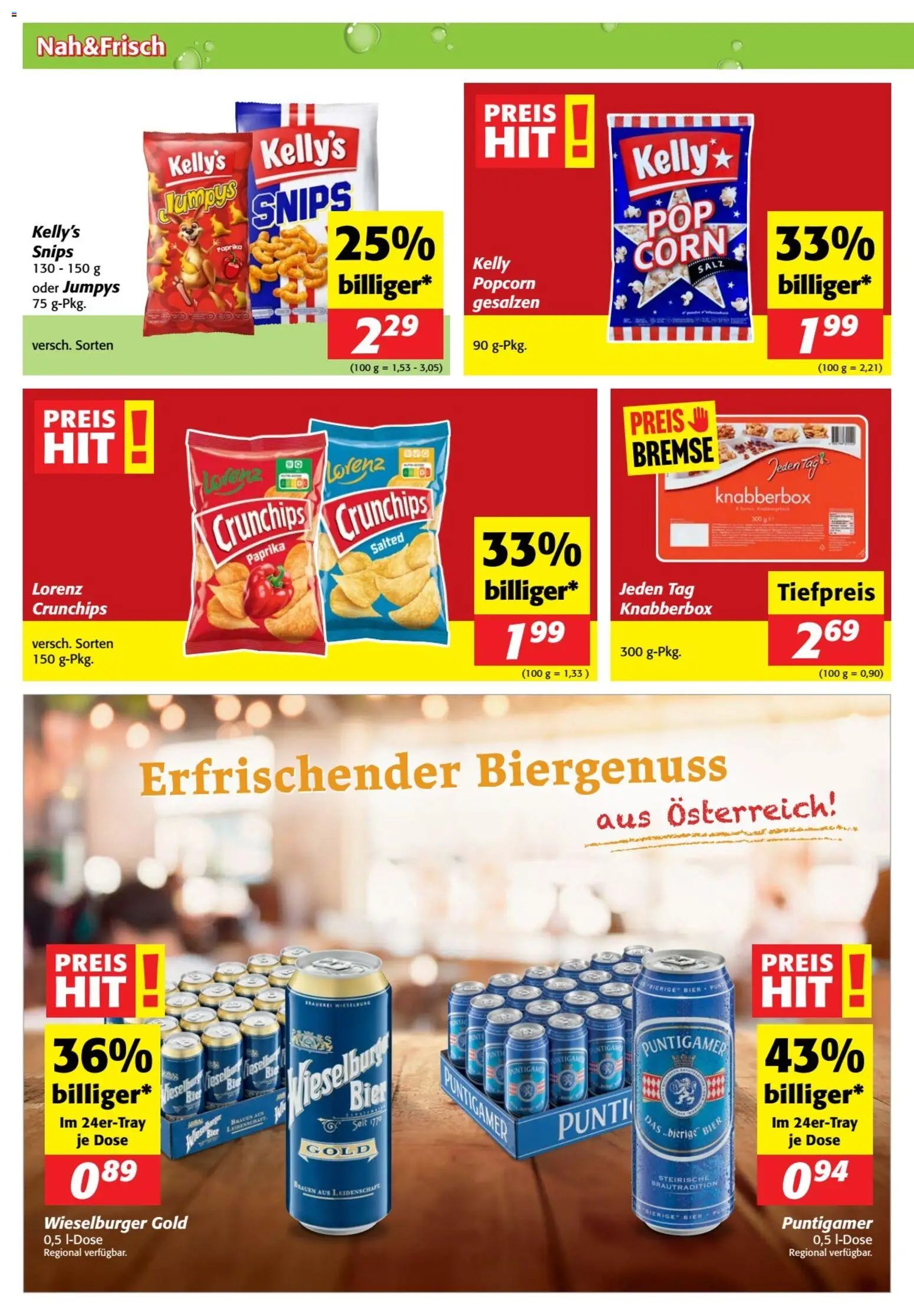 Nah und Frisch Flugblatt