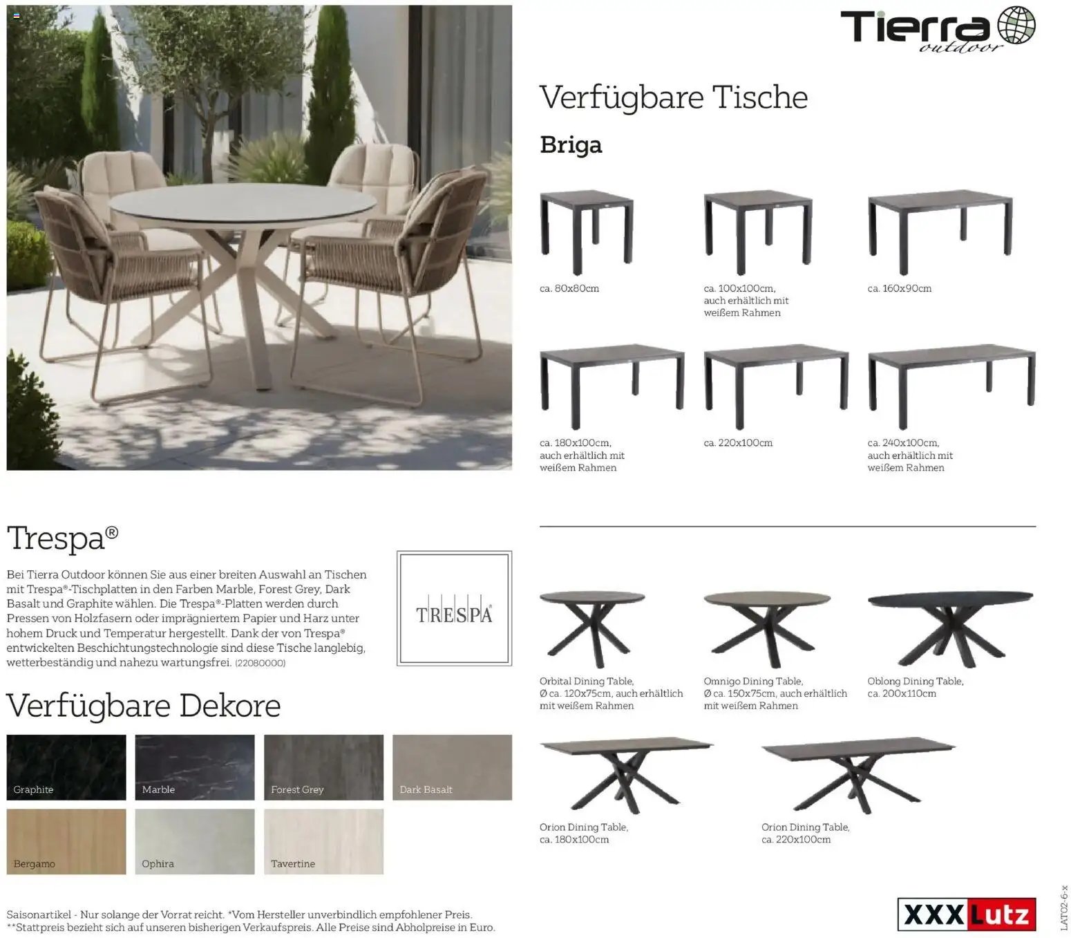 XXXLutz Gartenkatalog