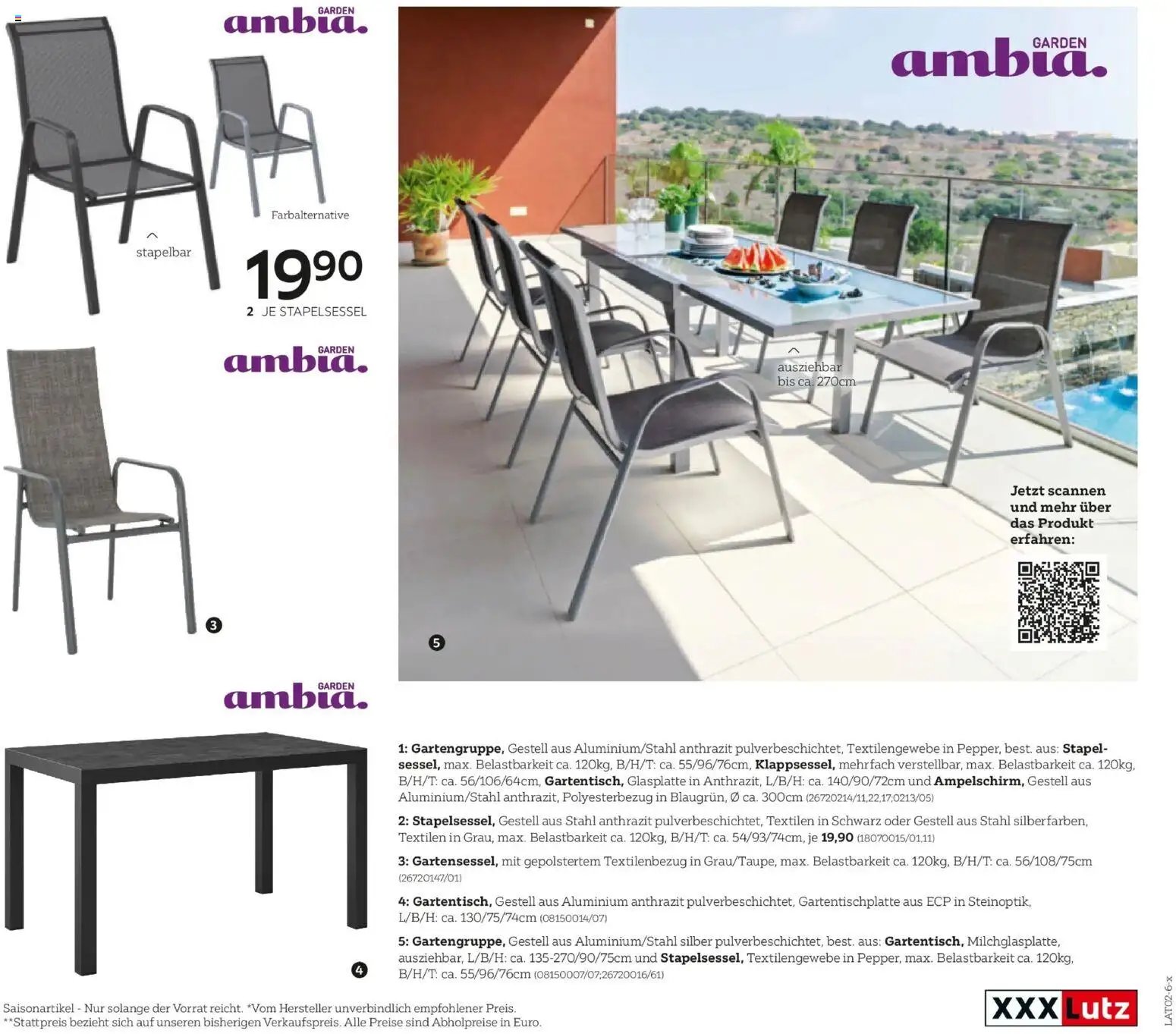 XXXLutz Gartenkatalog
