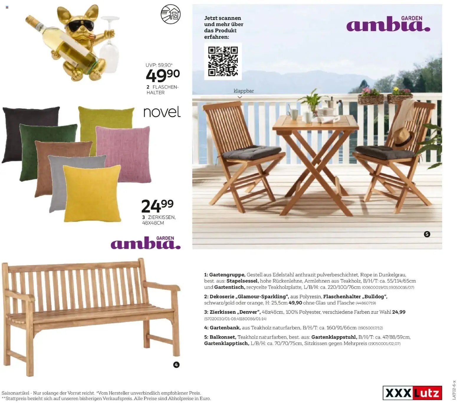 XXXLutz Gartenkatalog
