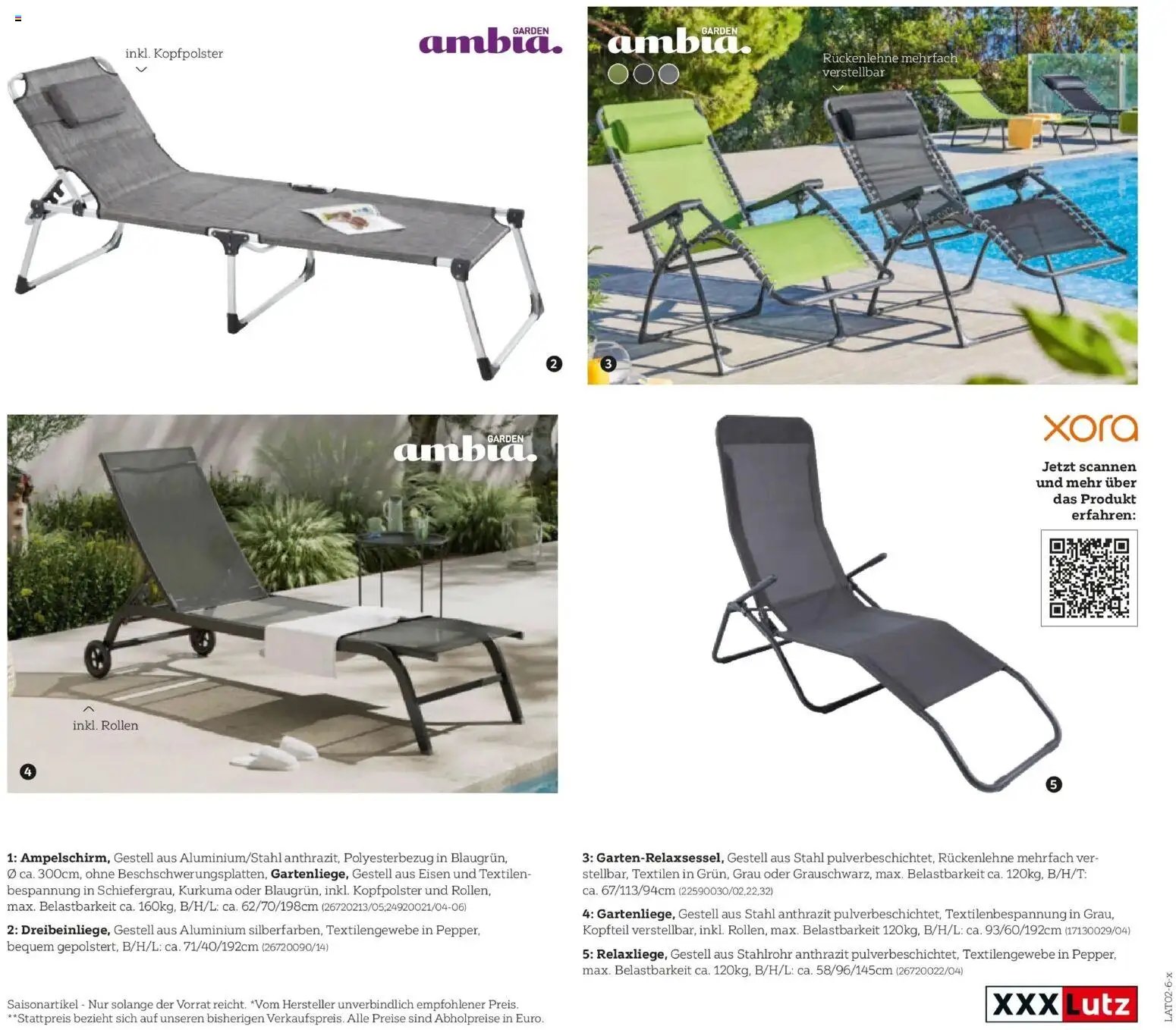 XXXLutz Gartenkatalog