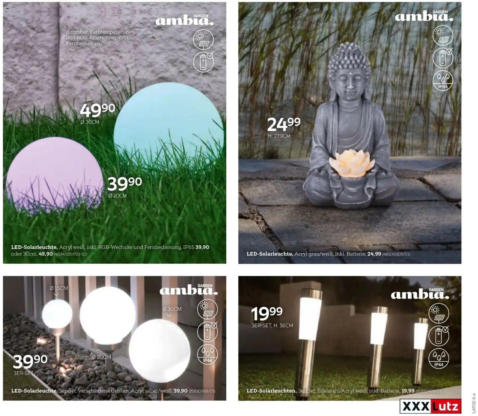 XXXLutz Gartenkatalog