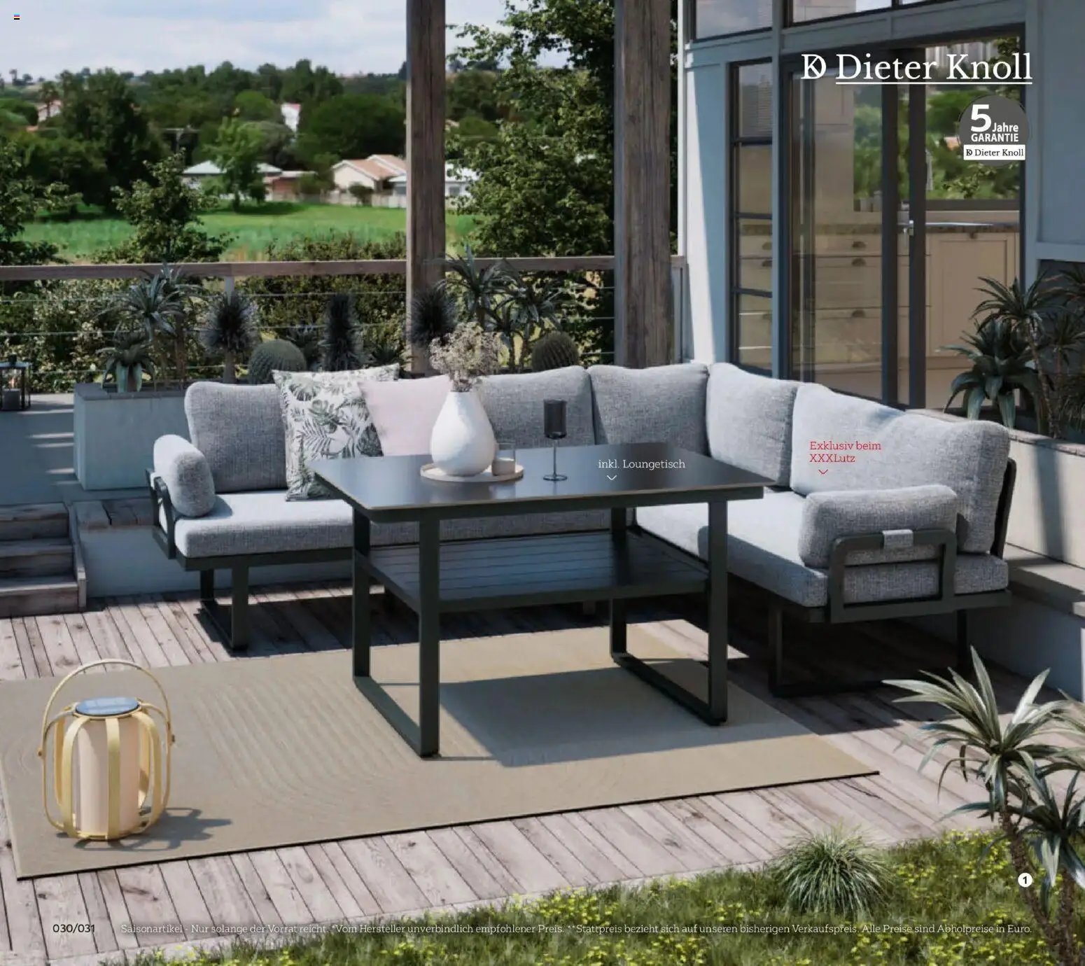 XXXLutz Gartenkatalog