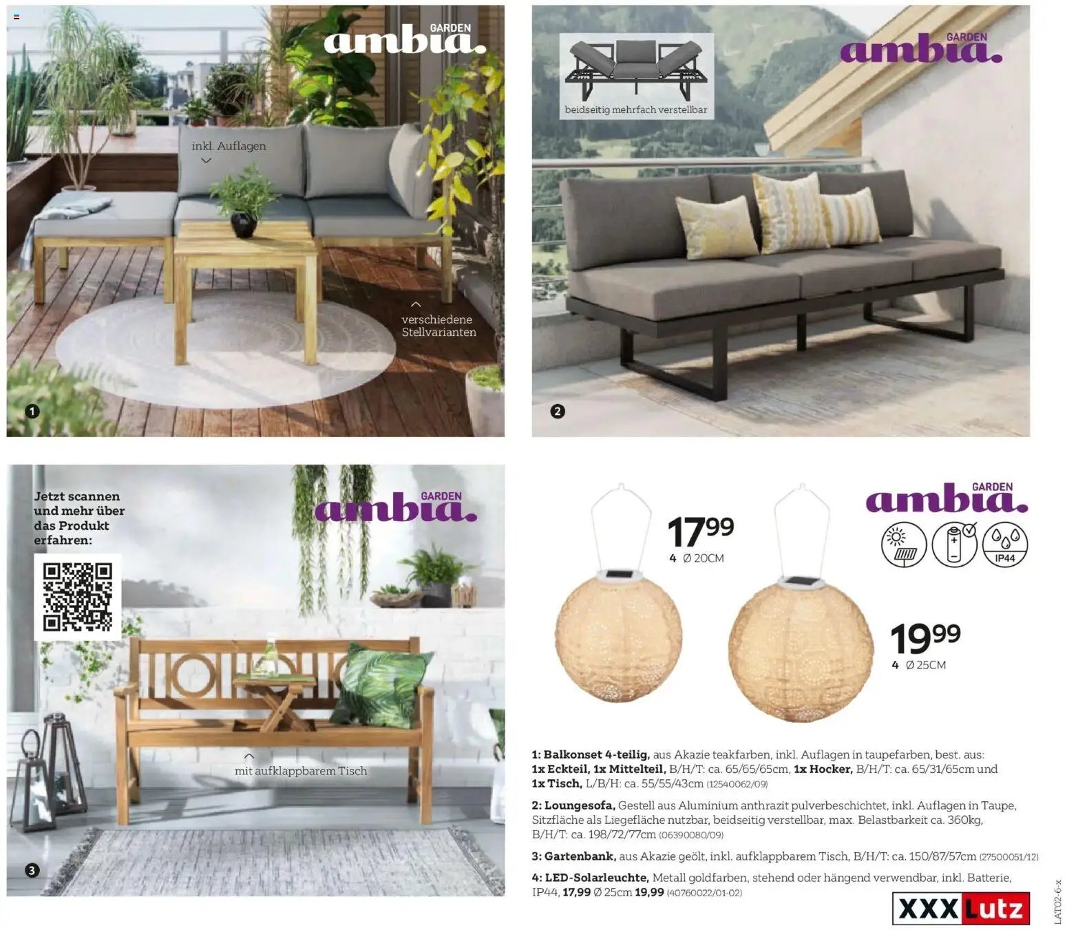 XXXLutz Gartenkatalog