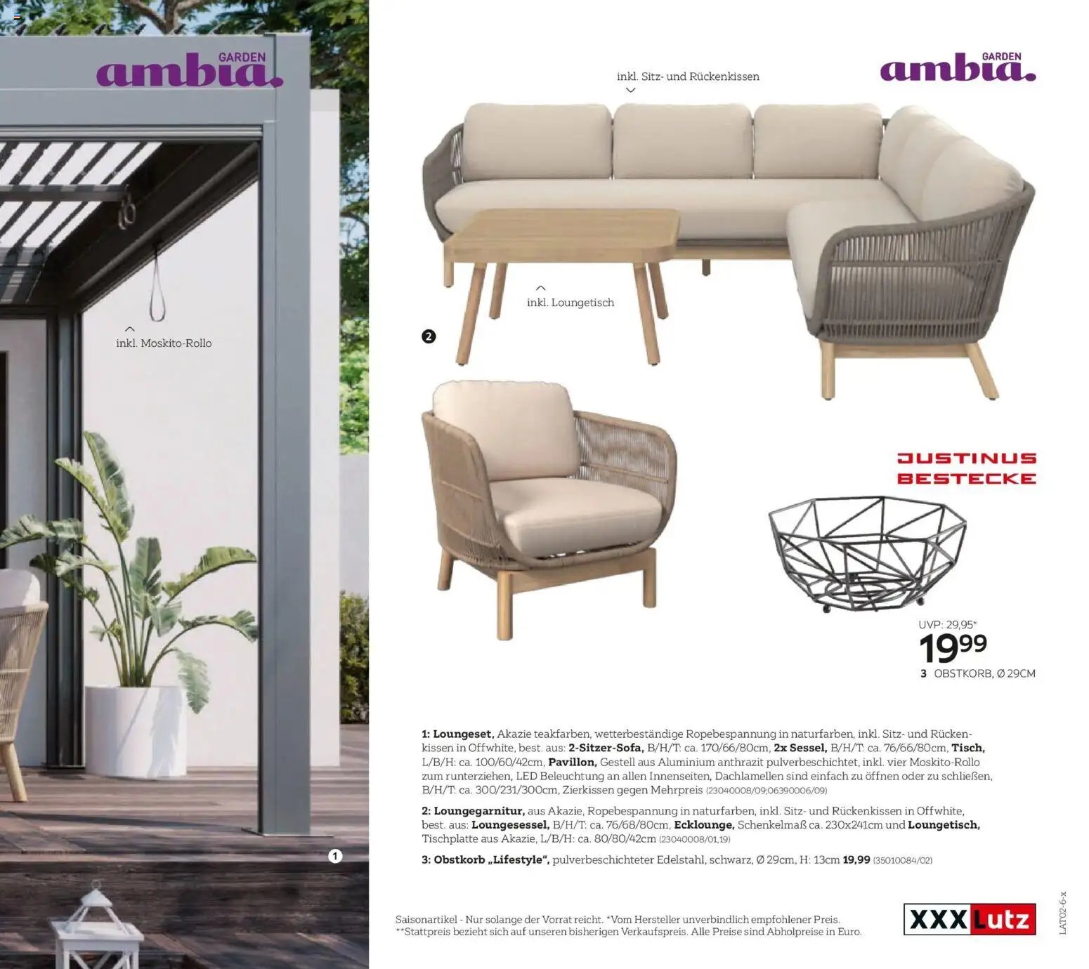 XXXLutz Gartenkatalog