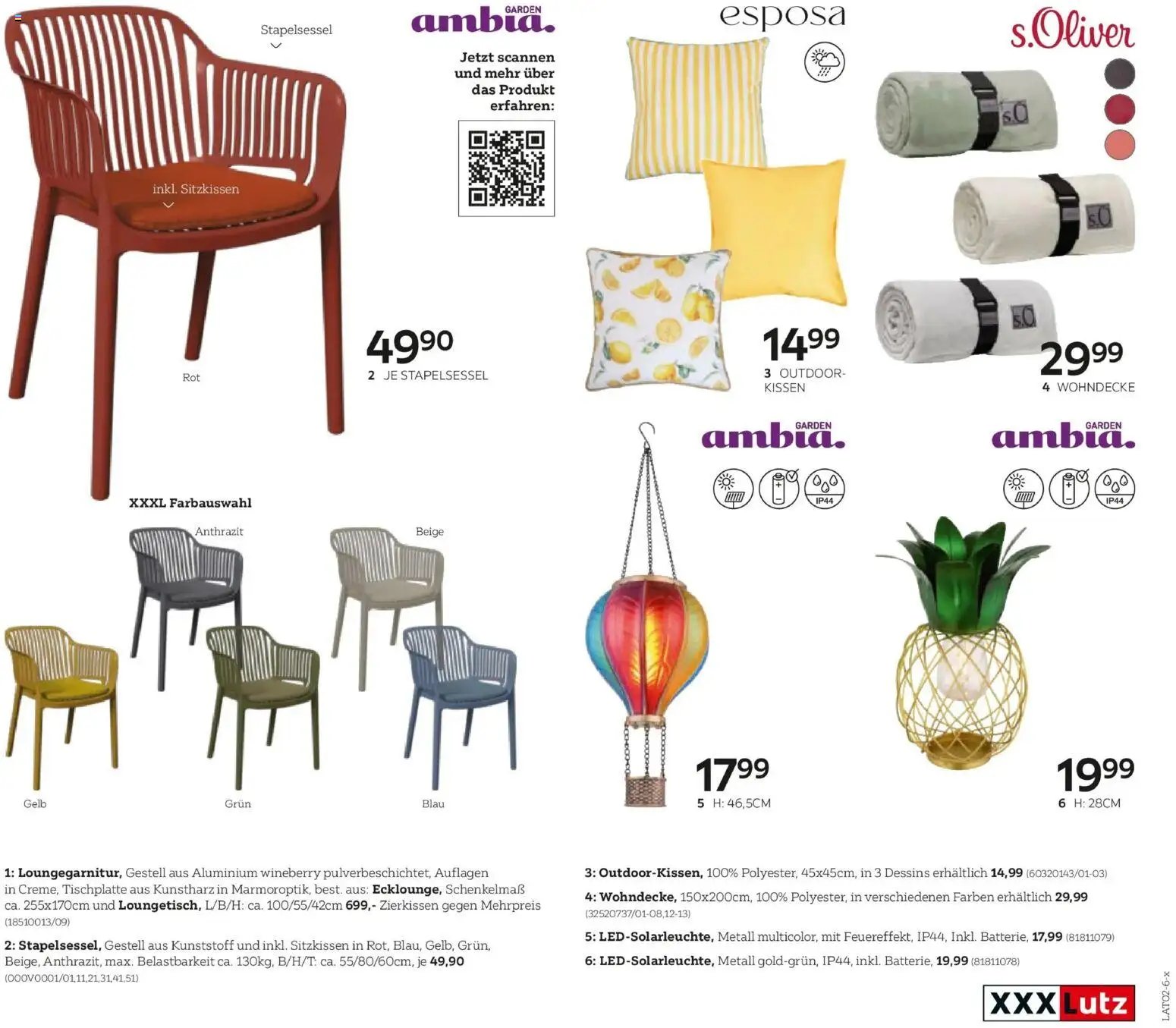 XXXLutz Gartenkatalog