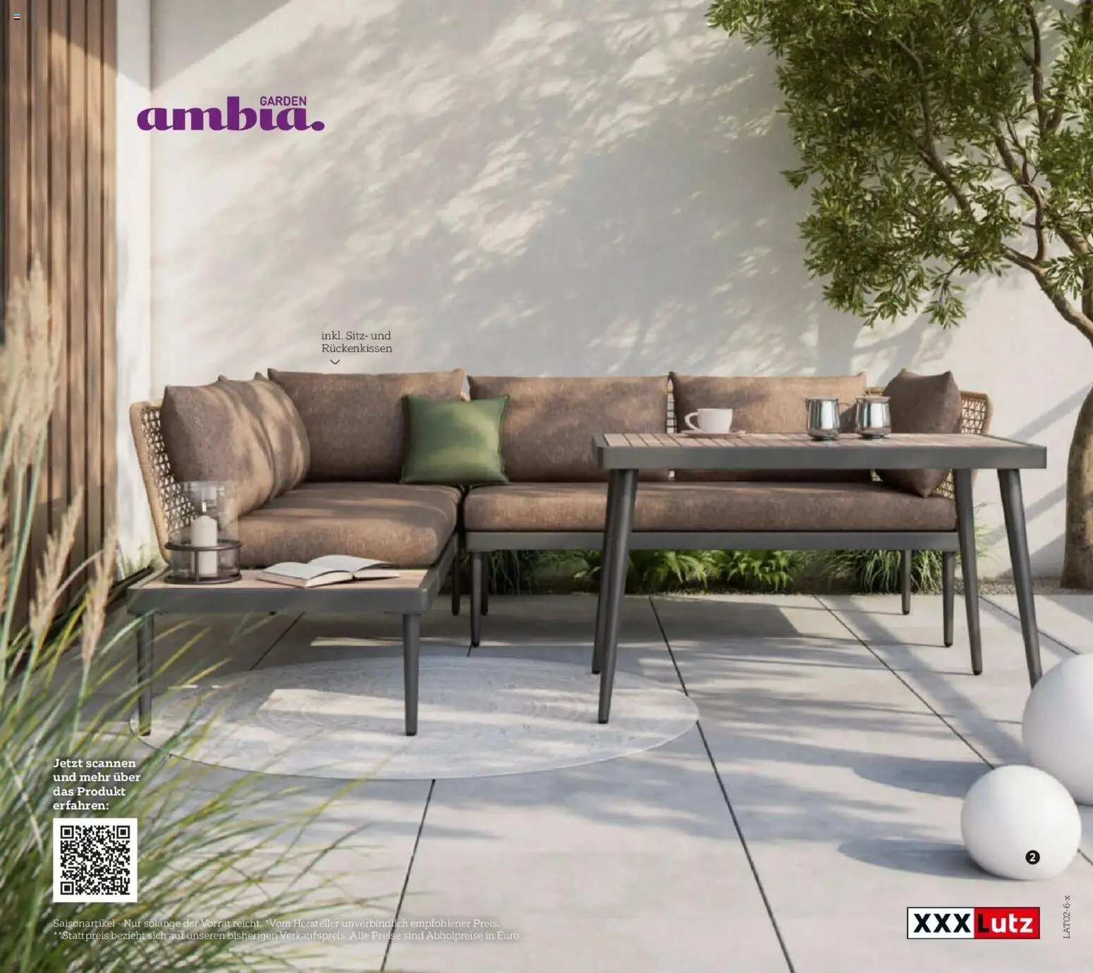 XXXLutz Gartenkatalog