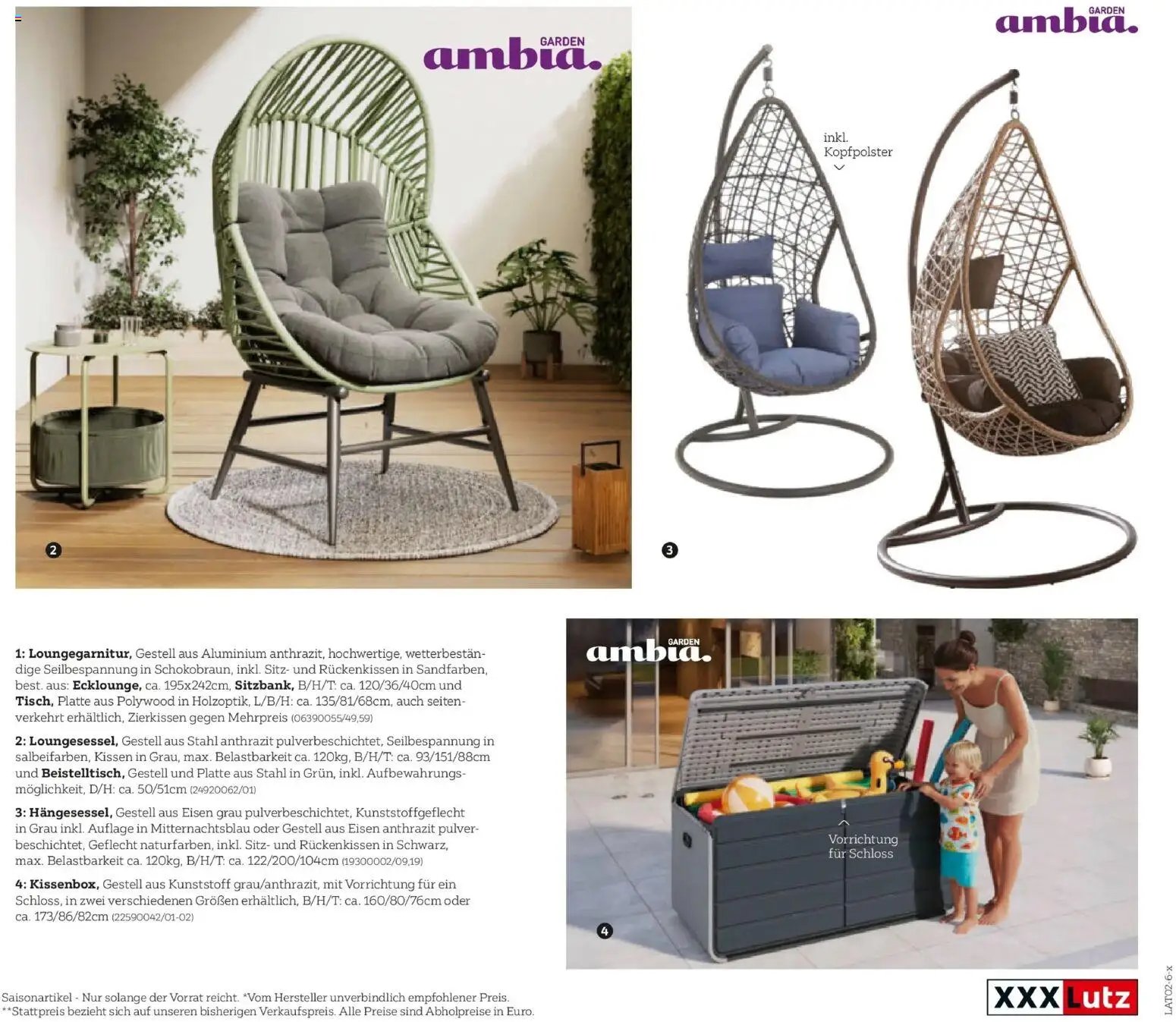 XXXLutz Gartenkatalog