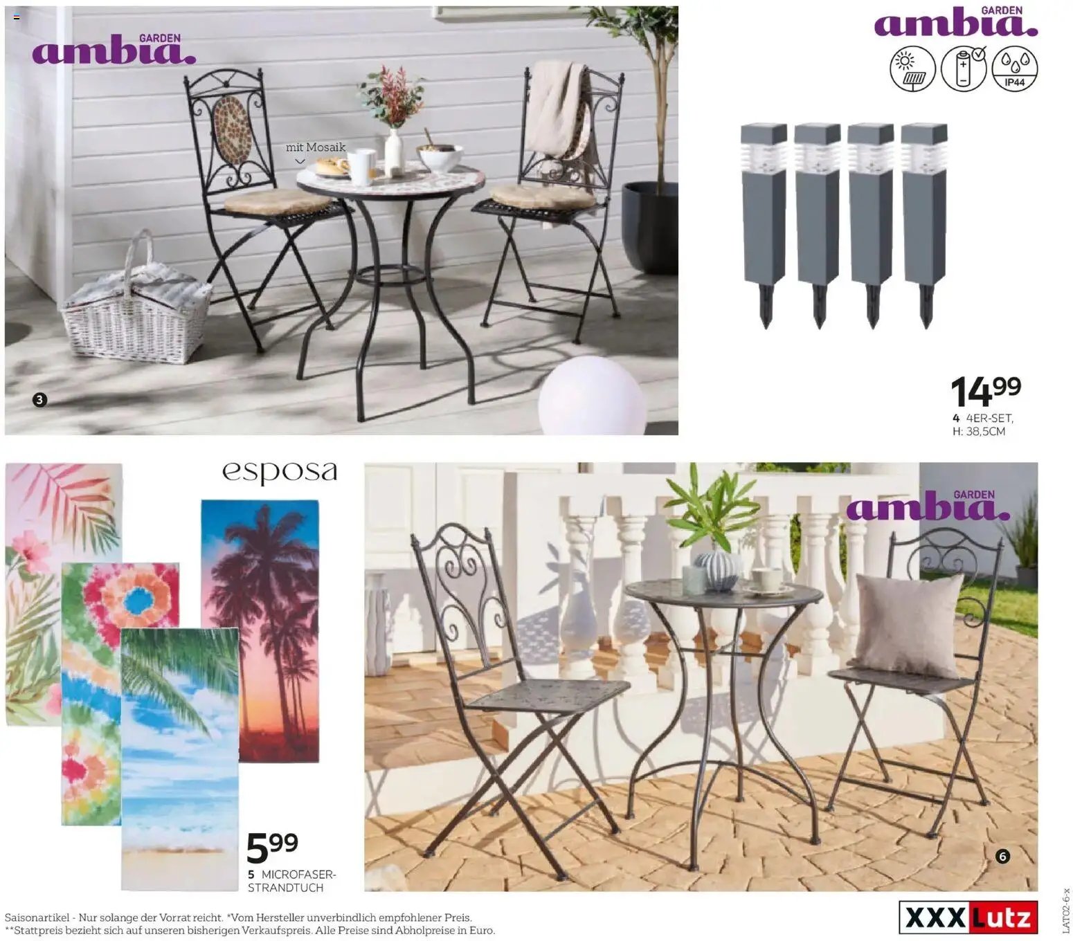 XXXLutz Gartenkatalog