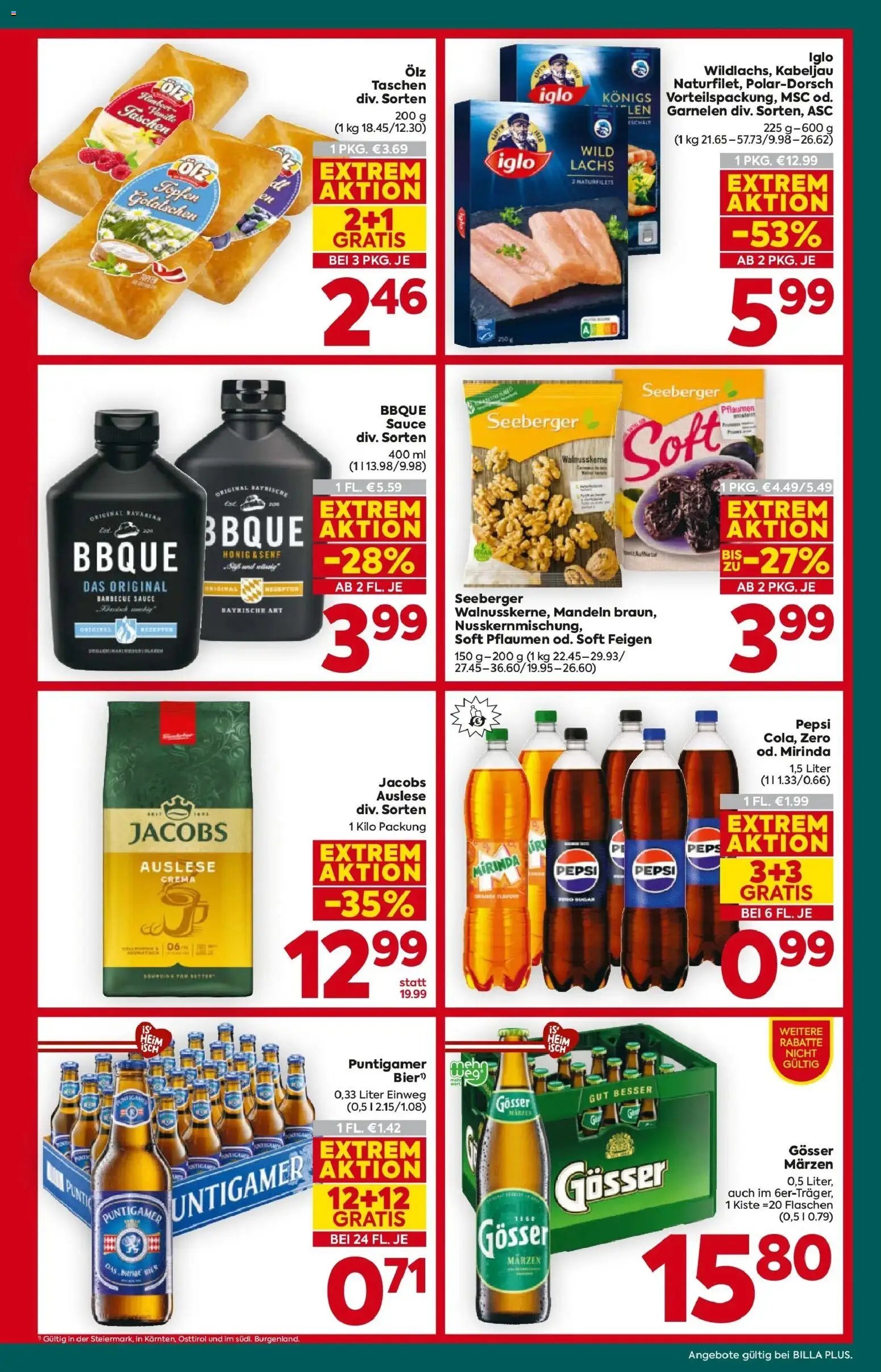 Billa Plus Flugblatt - Steiermark