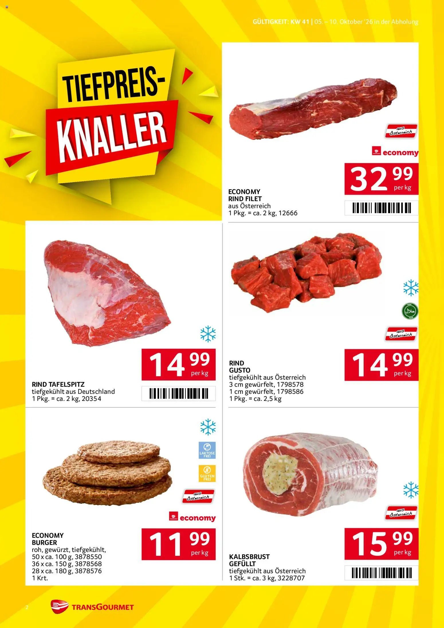 Transgourmet Flugblatt