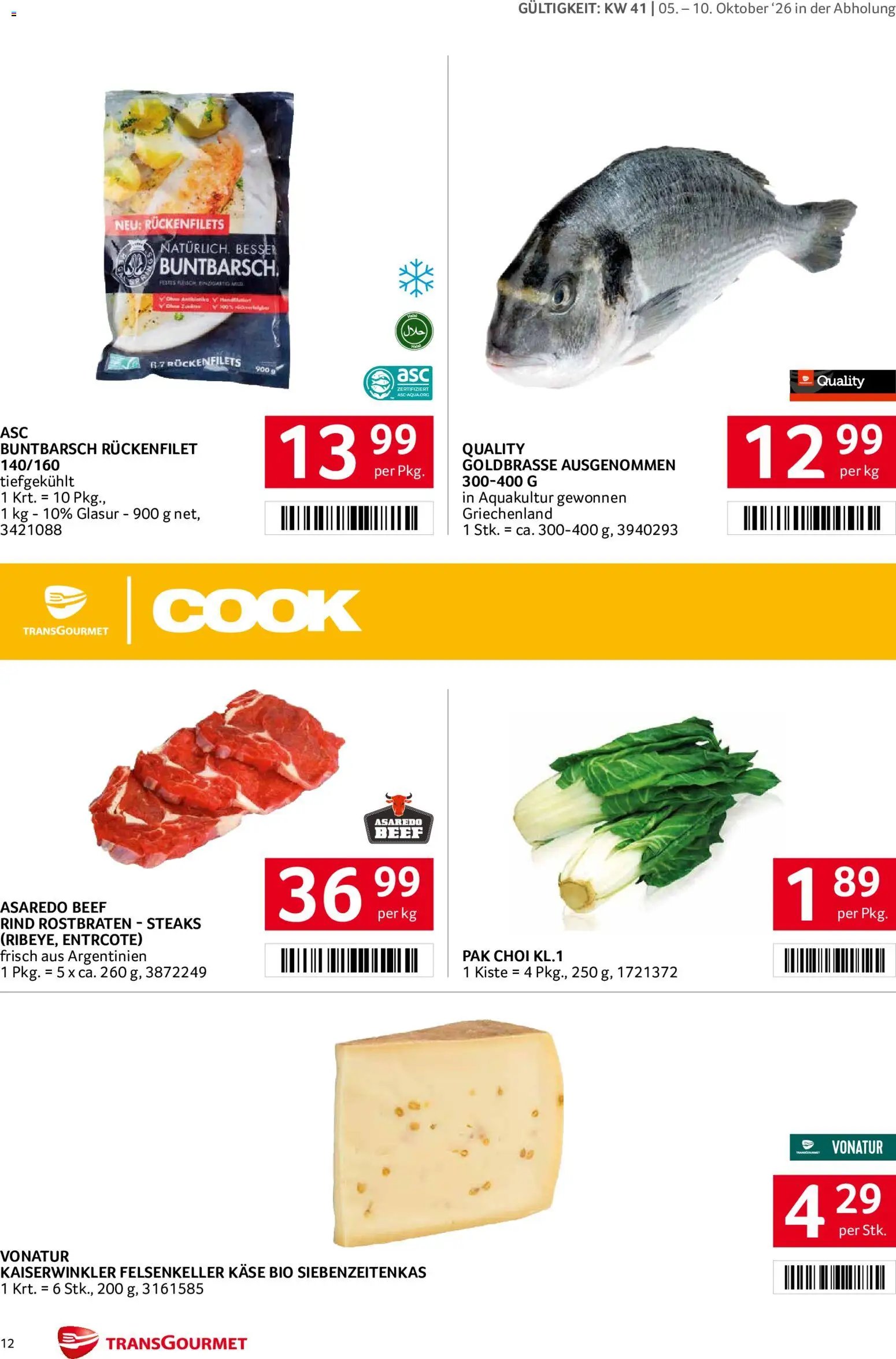 Transgourmet Flugblatt