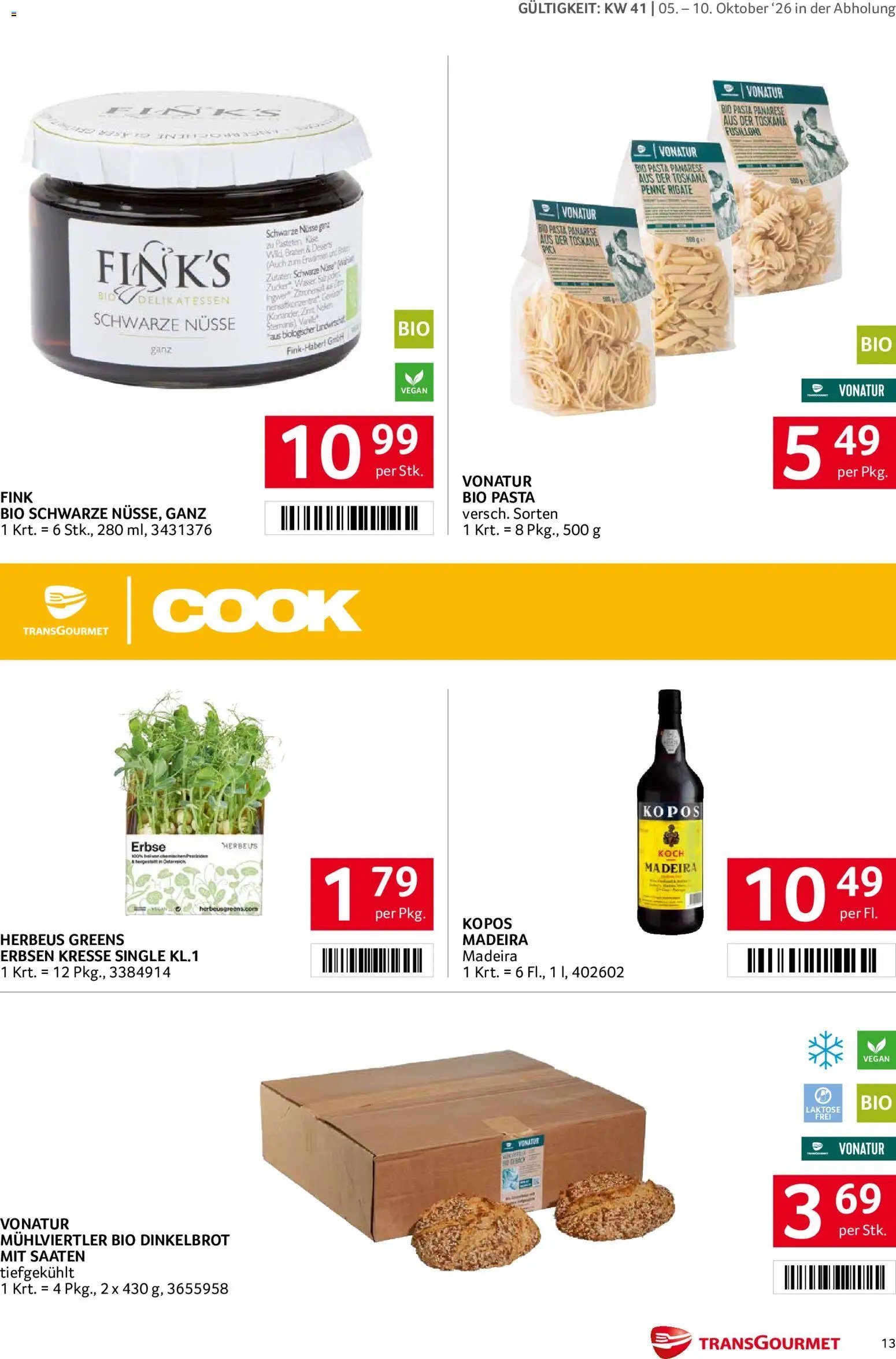 Transgourmet Flugblatt