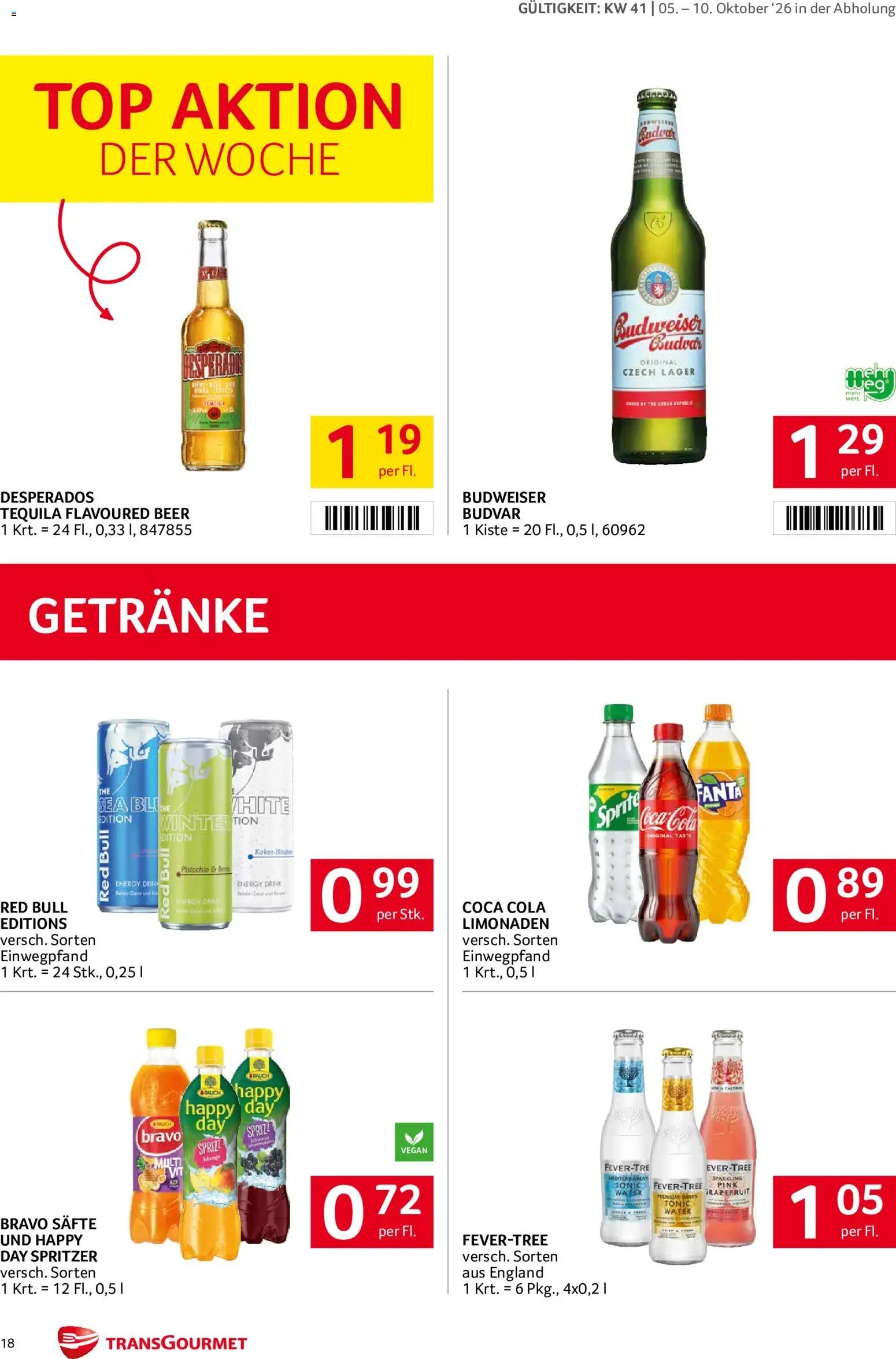 Transgourmet Flugblatt