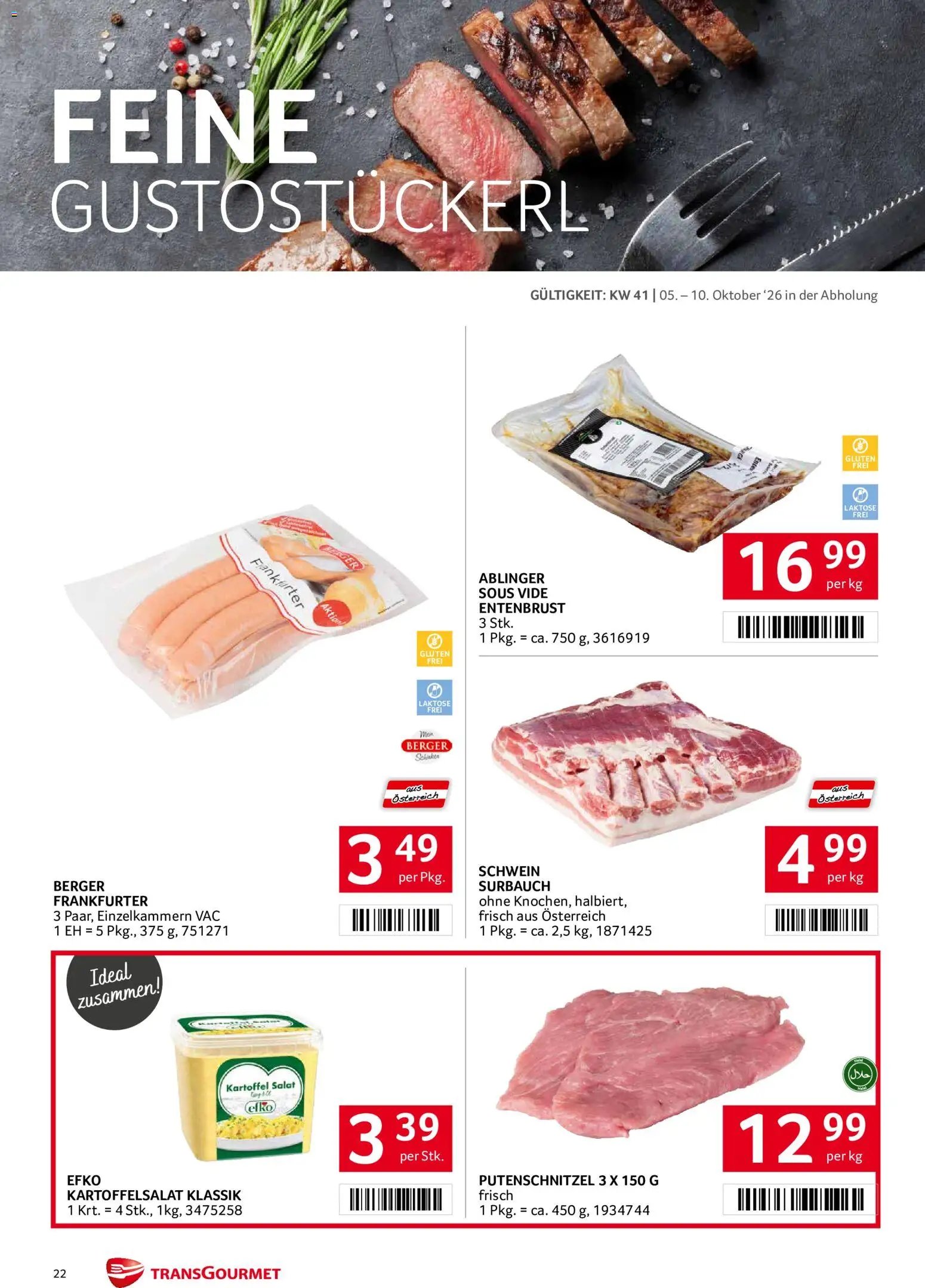 Transgourmet Flugblatt