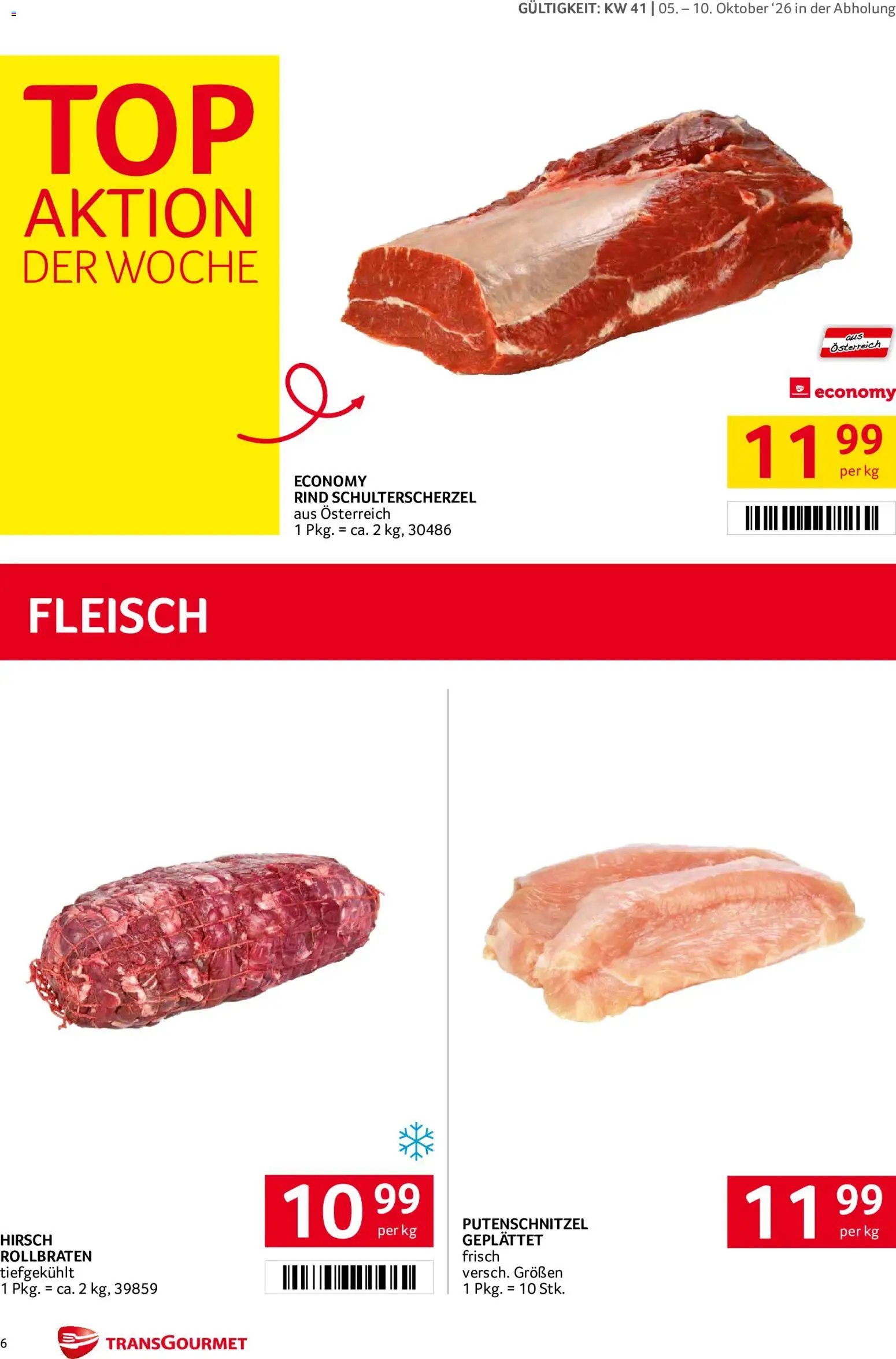Transgourmet Flugblatt