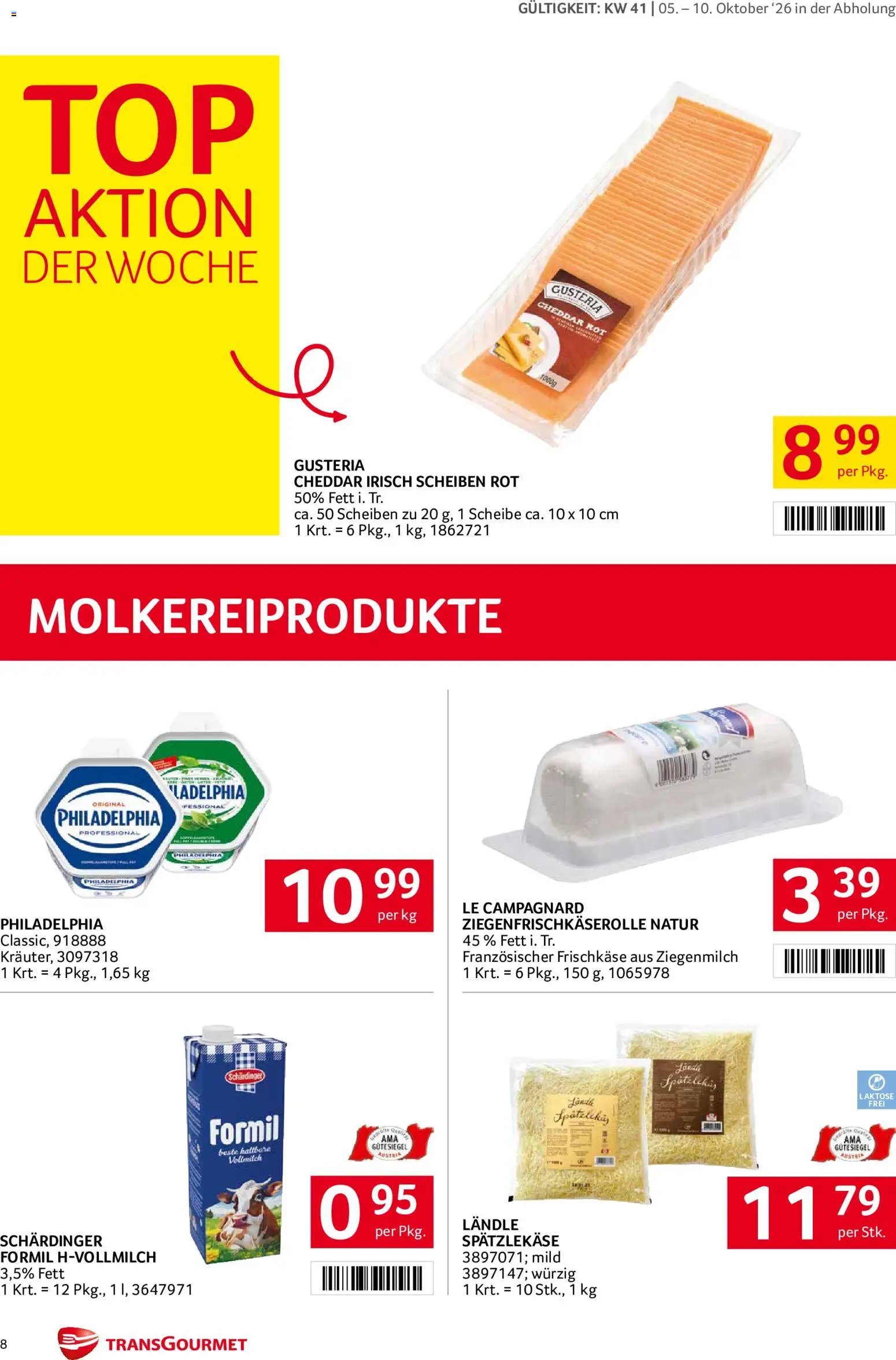 Transgourmet Flugblatt