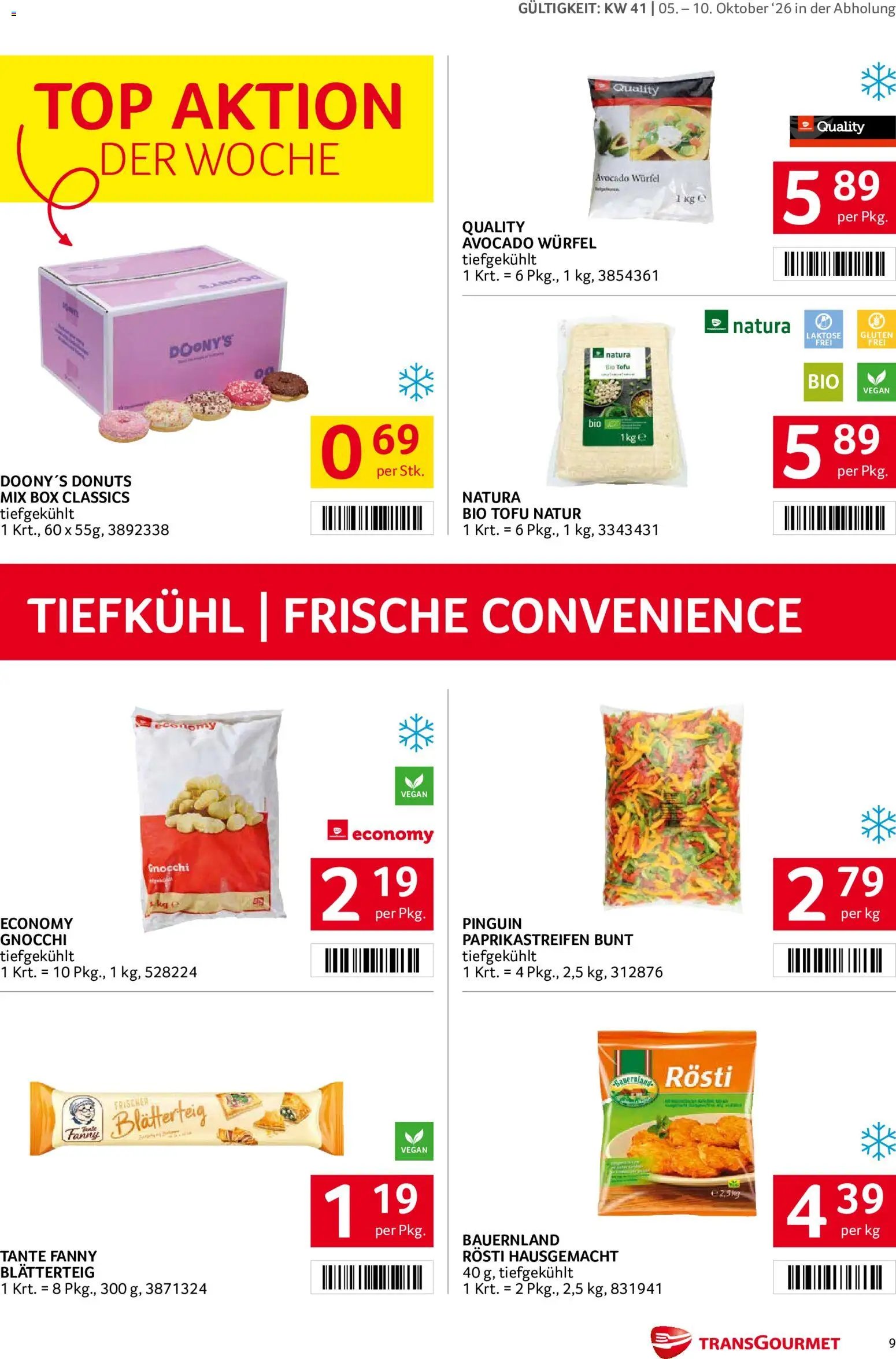 Transgourmet Flugblatt