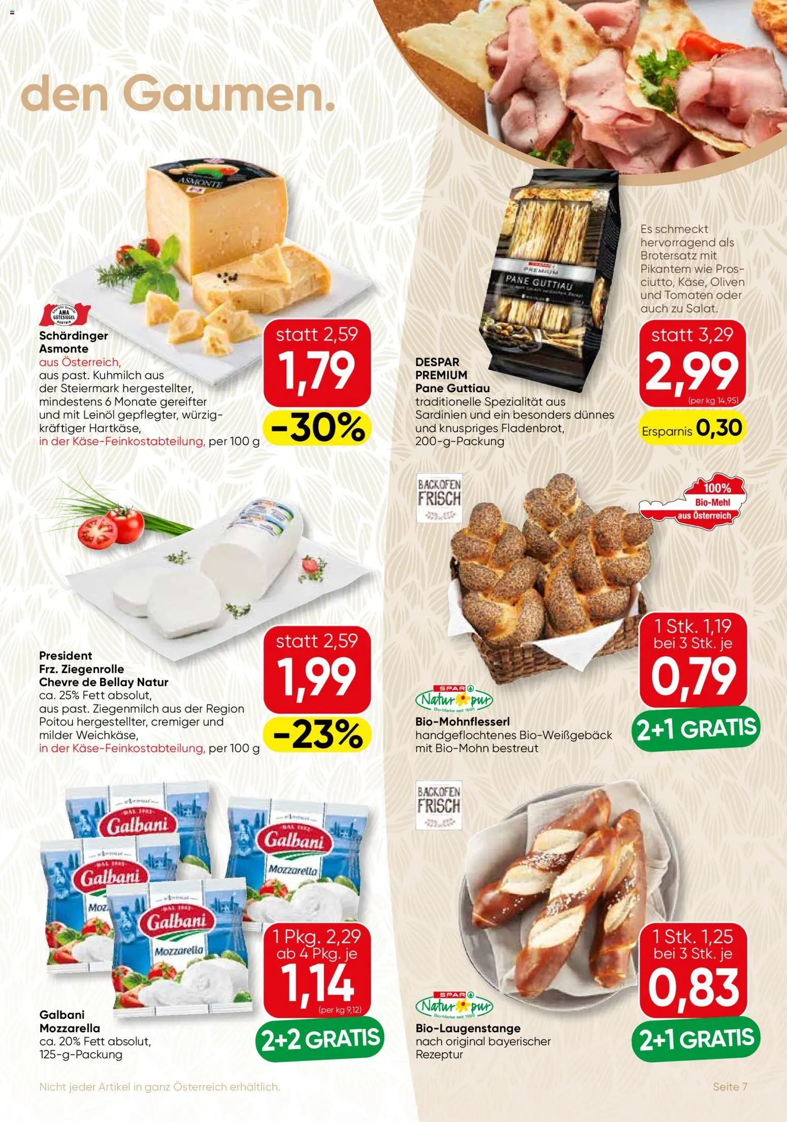 SPAR Gourmet Flugblatt