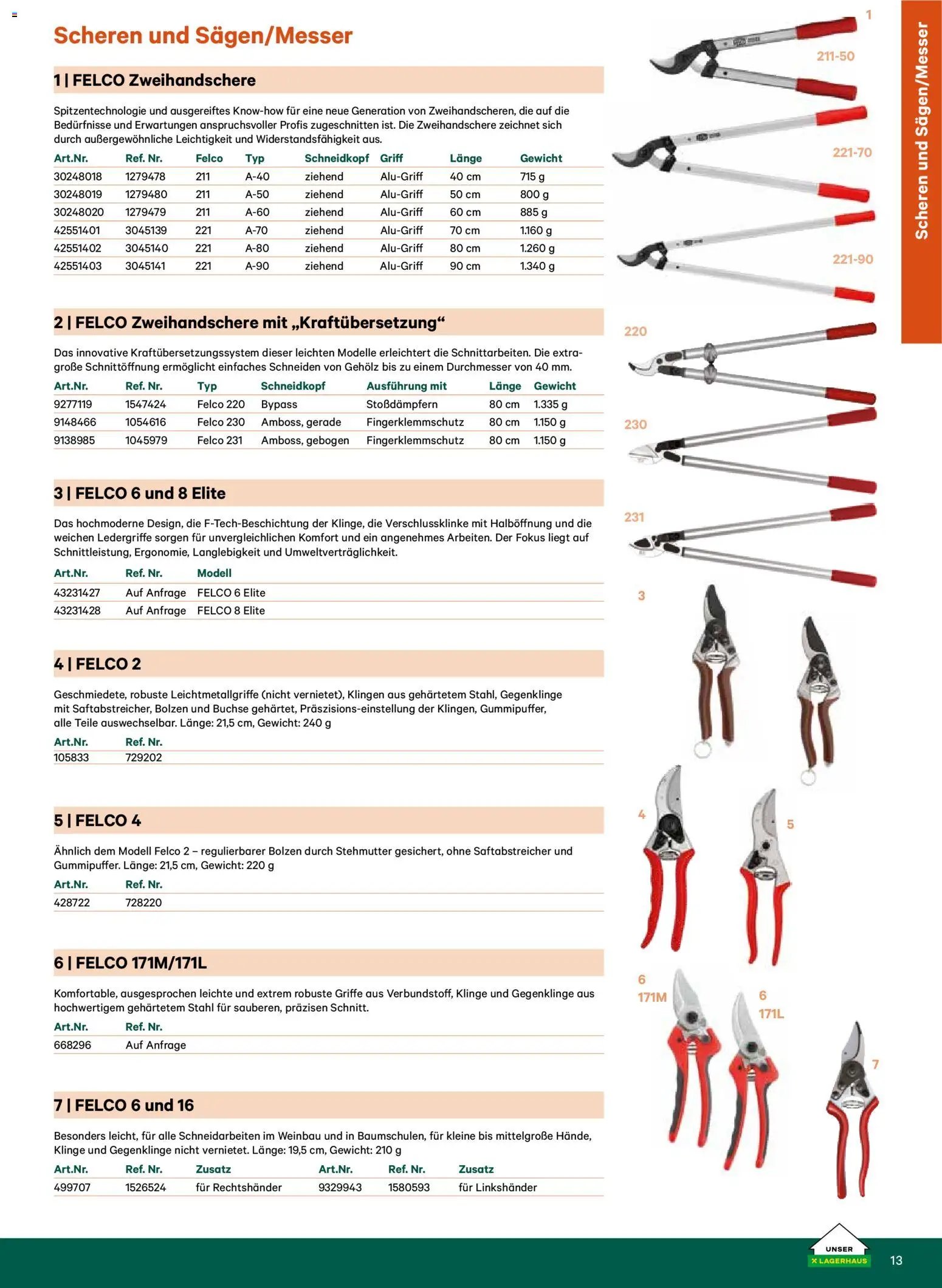Lagerhaus - Weingartenkatalog