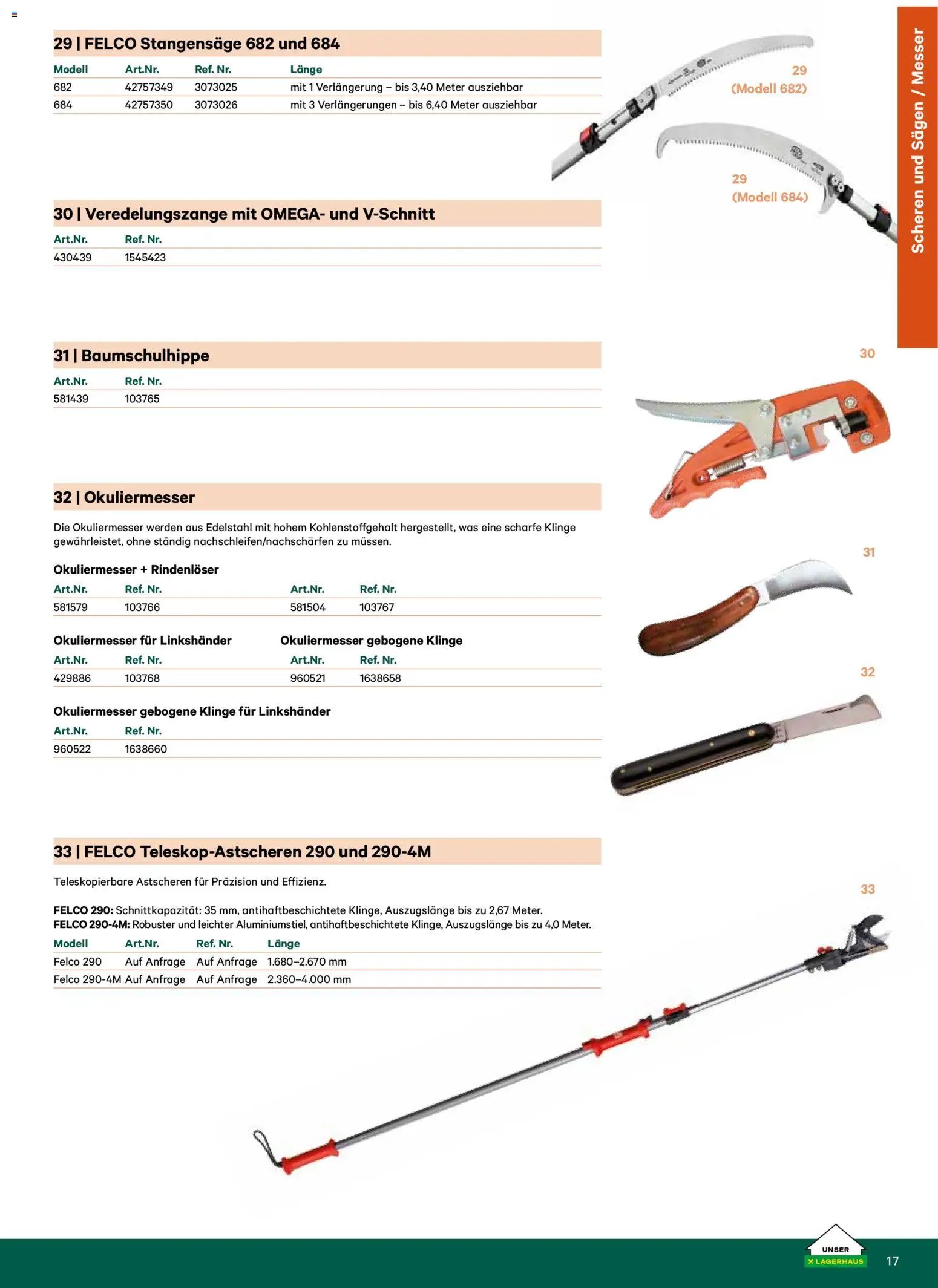 Lagerhaus - Weingartenkatalog