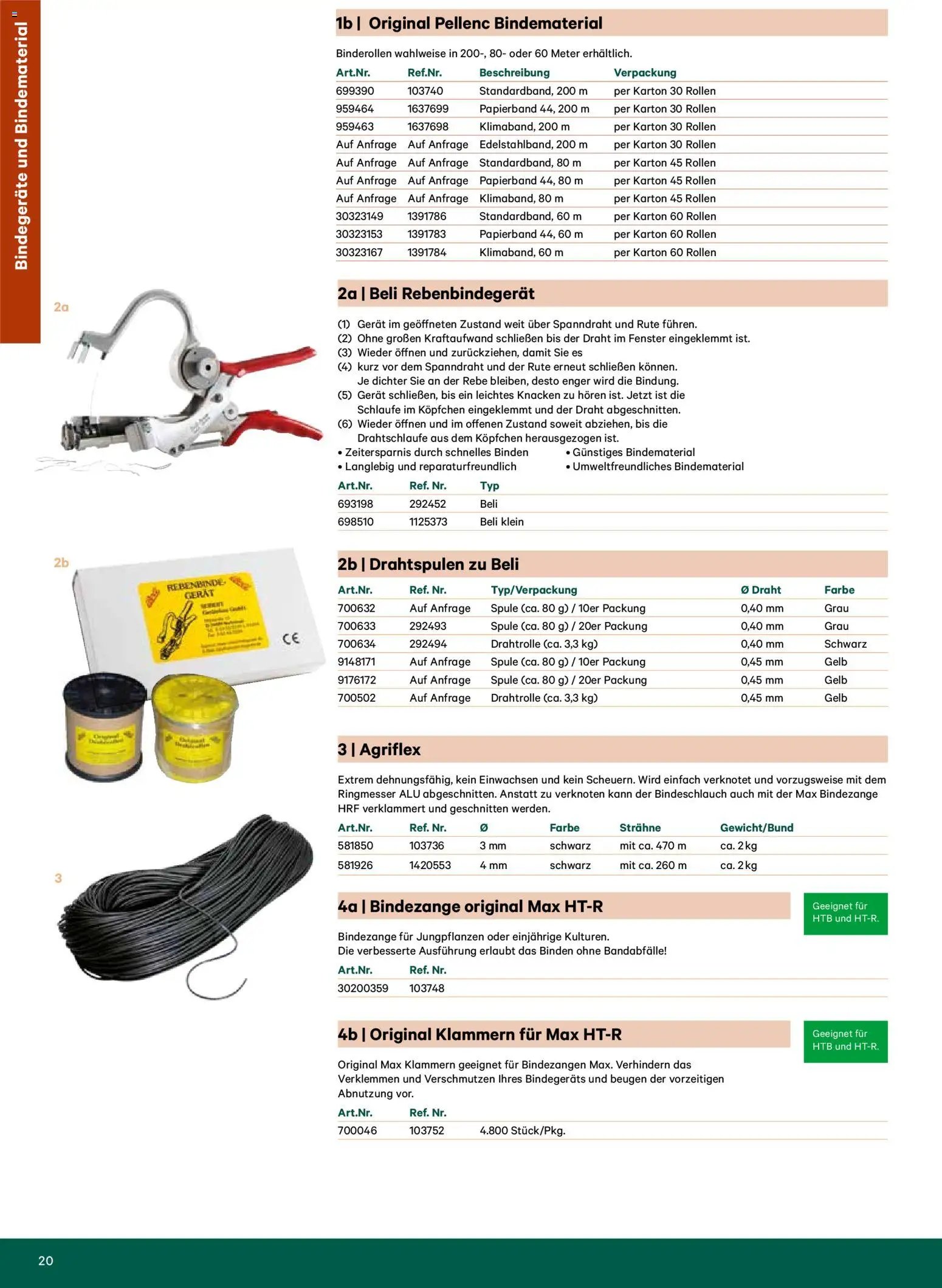 Lagerhaus - Weingartenkatalog