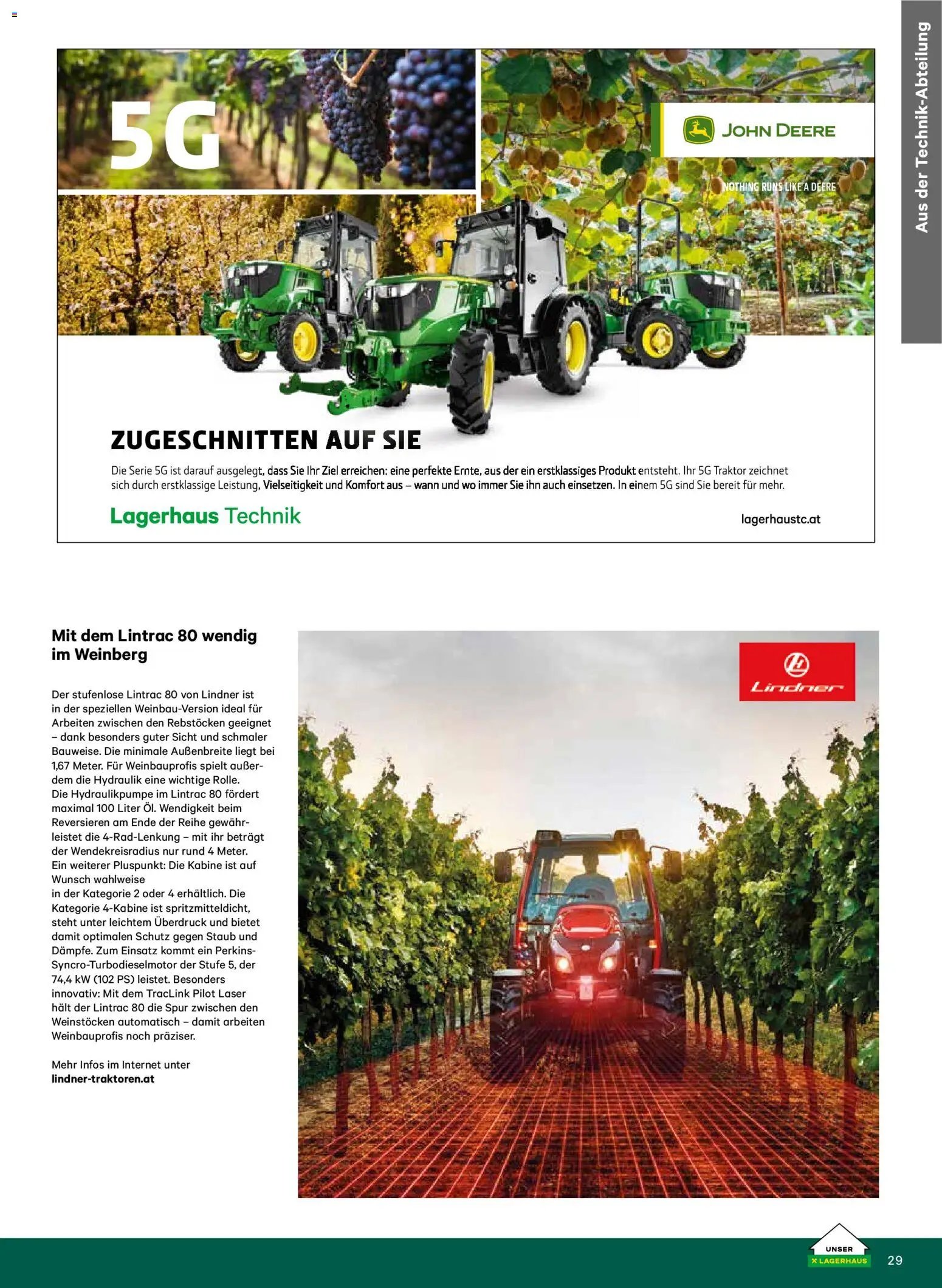 Lagerhaus - Weingartenkatalog