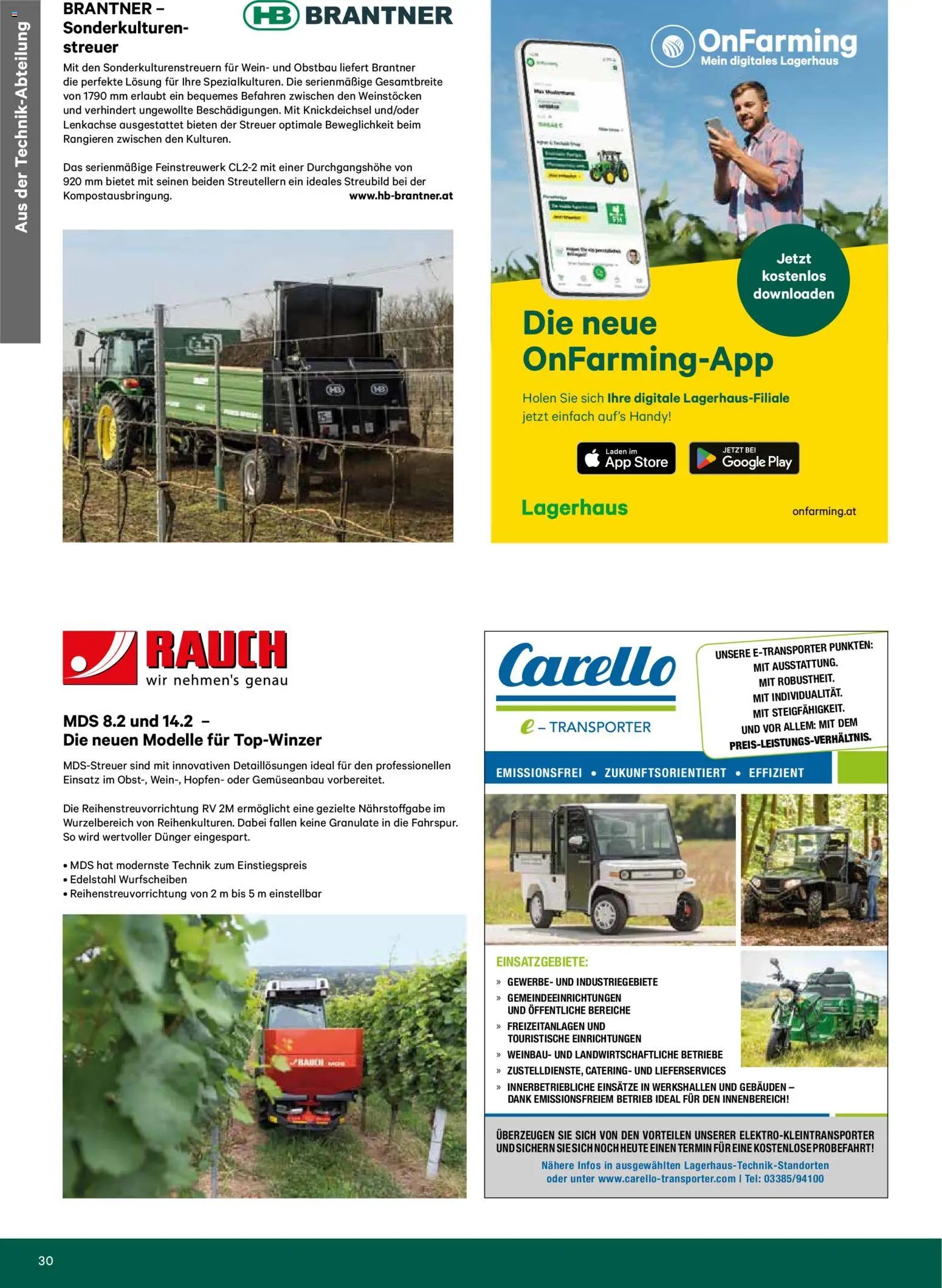 Lagerhaus - Weingartenkatalog