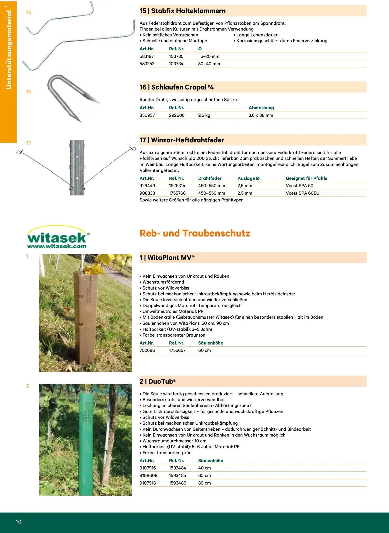 Lagerhaus - Weingartenkatalog