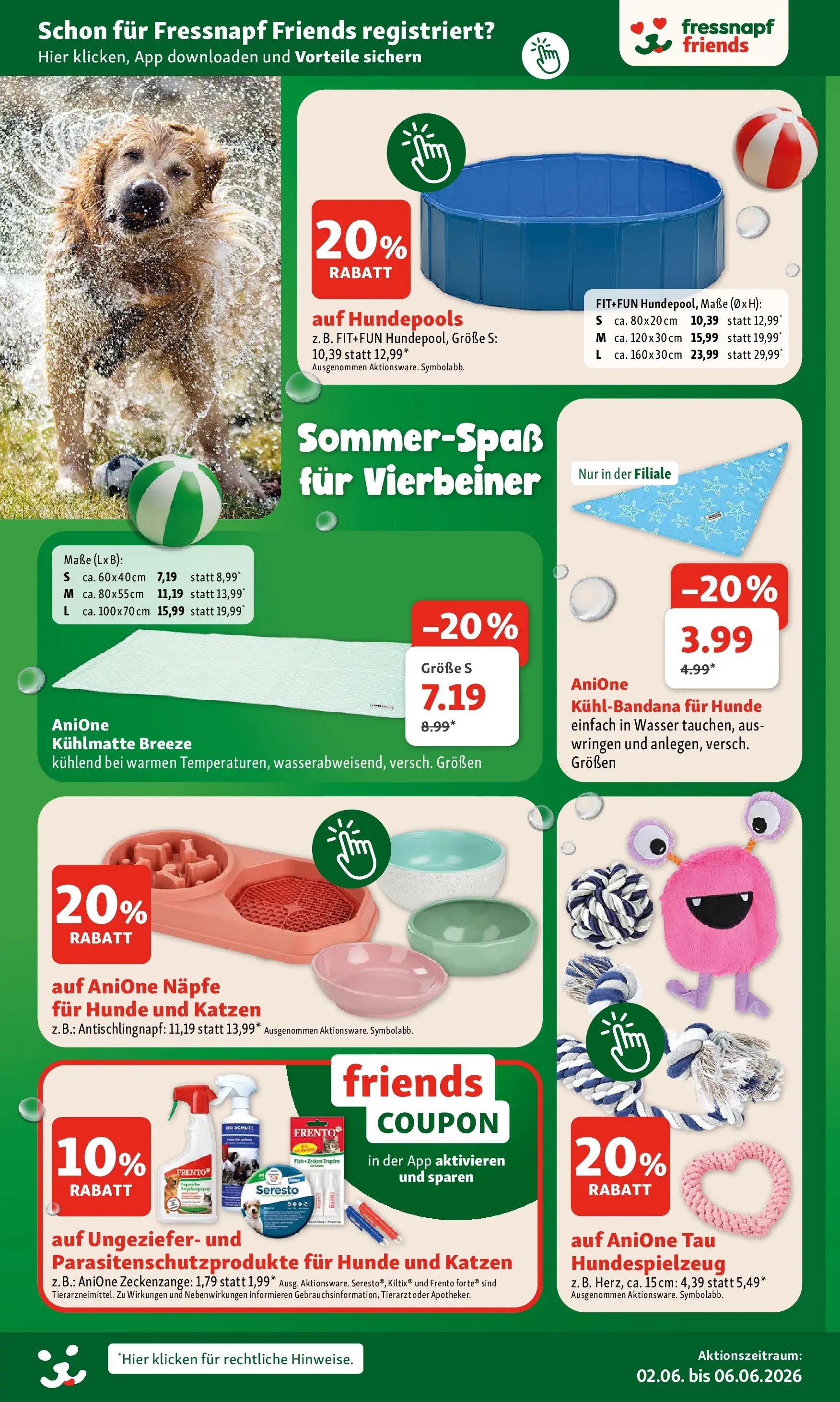 Fressnapf Flugblatt