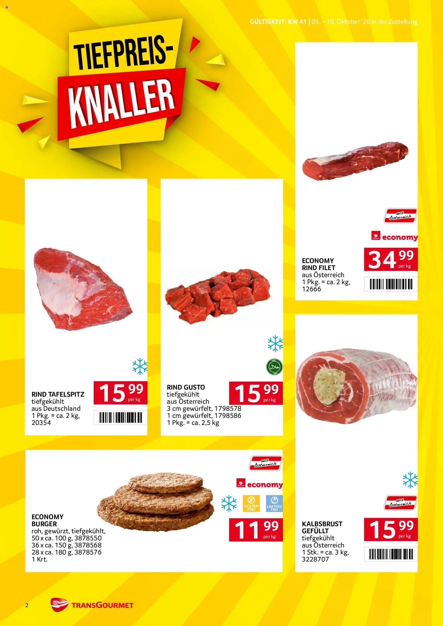 Transgourmet Zustellaktion