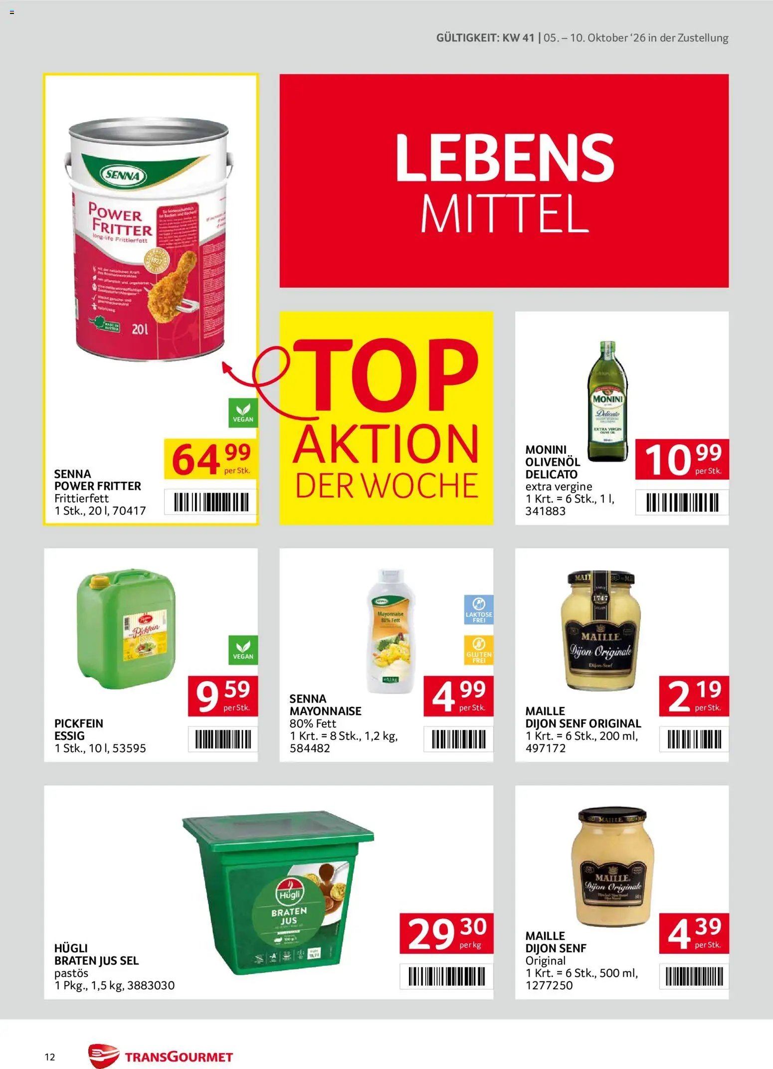 Transgourmet Zustellaktion