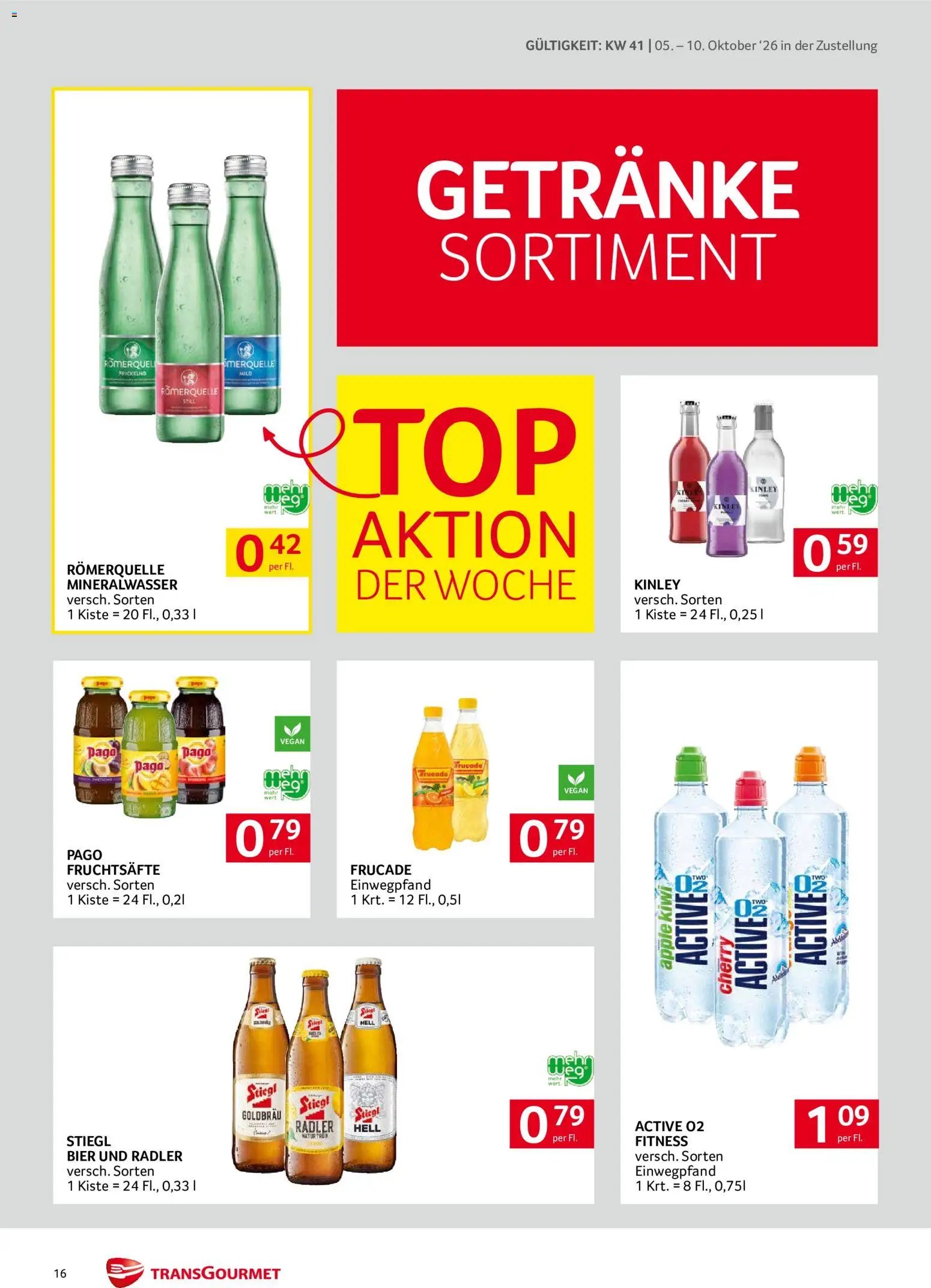 Transgourmet Zustellaktion