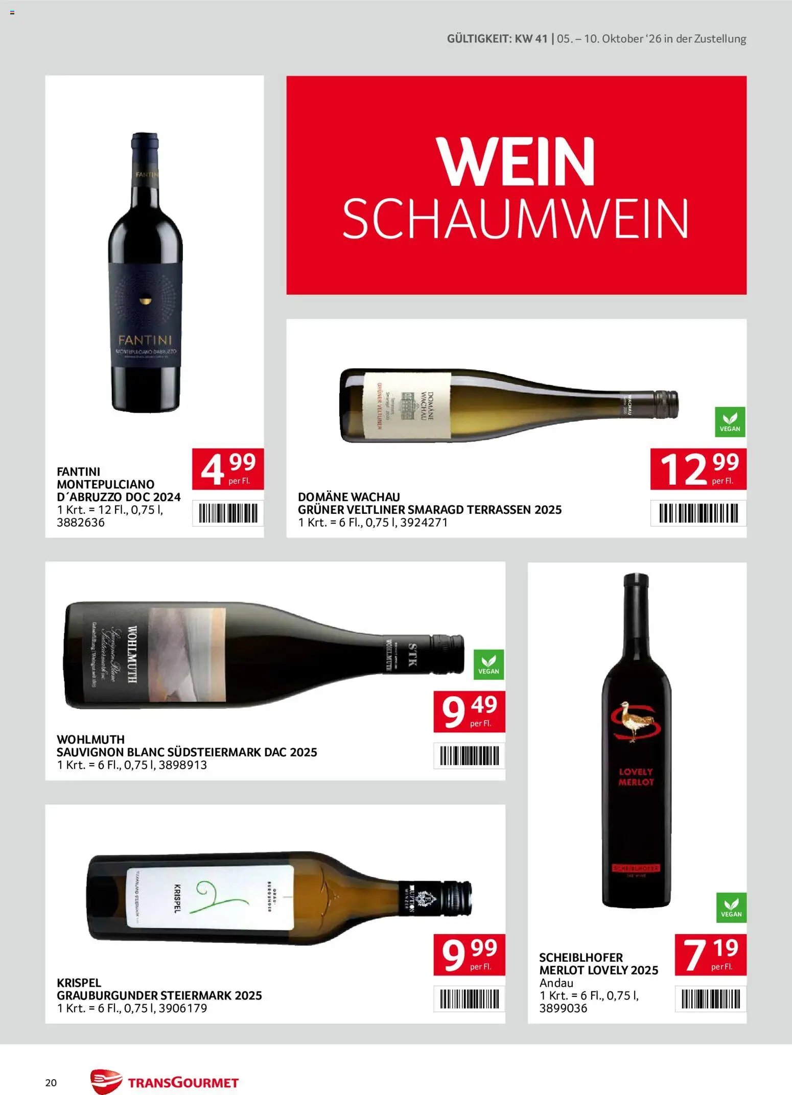 Transgourmet Zustellaktion