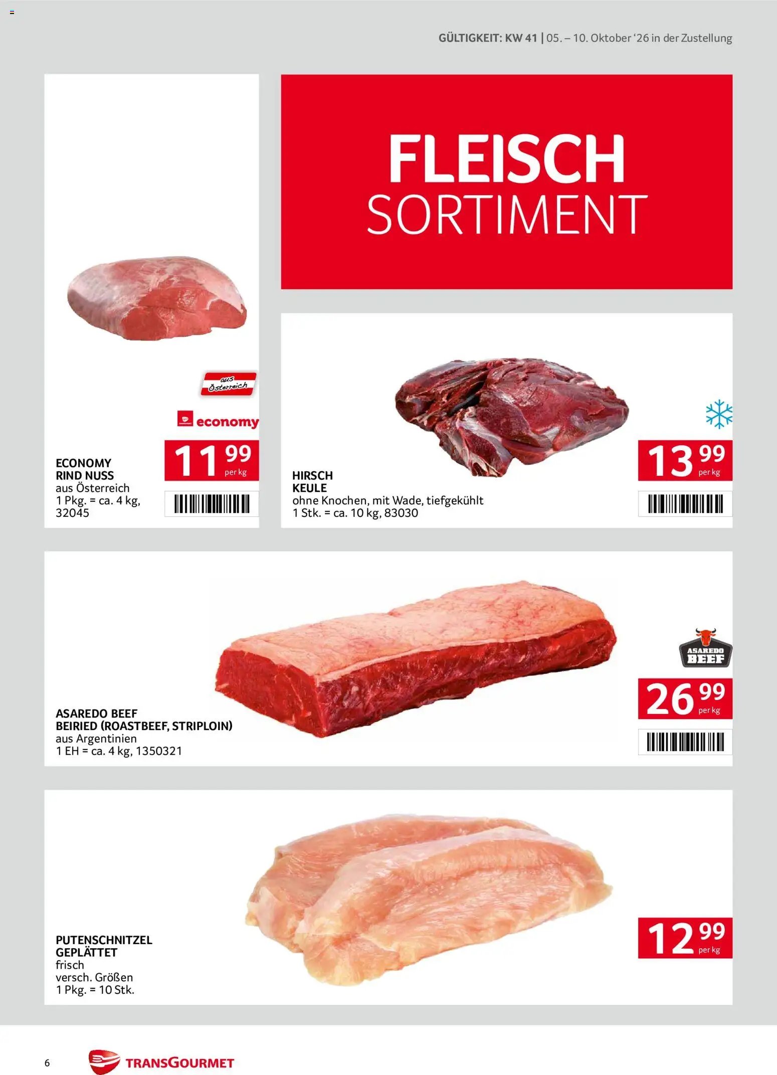 Transgourmet Zustellaktion