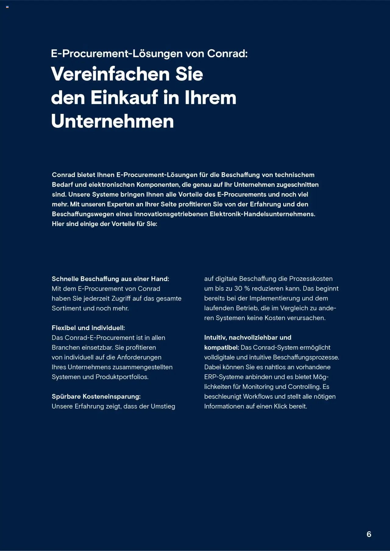 Conrad Whitepaper E-Procurement