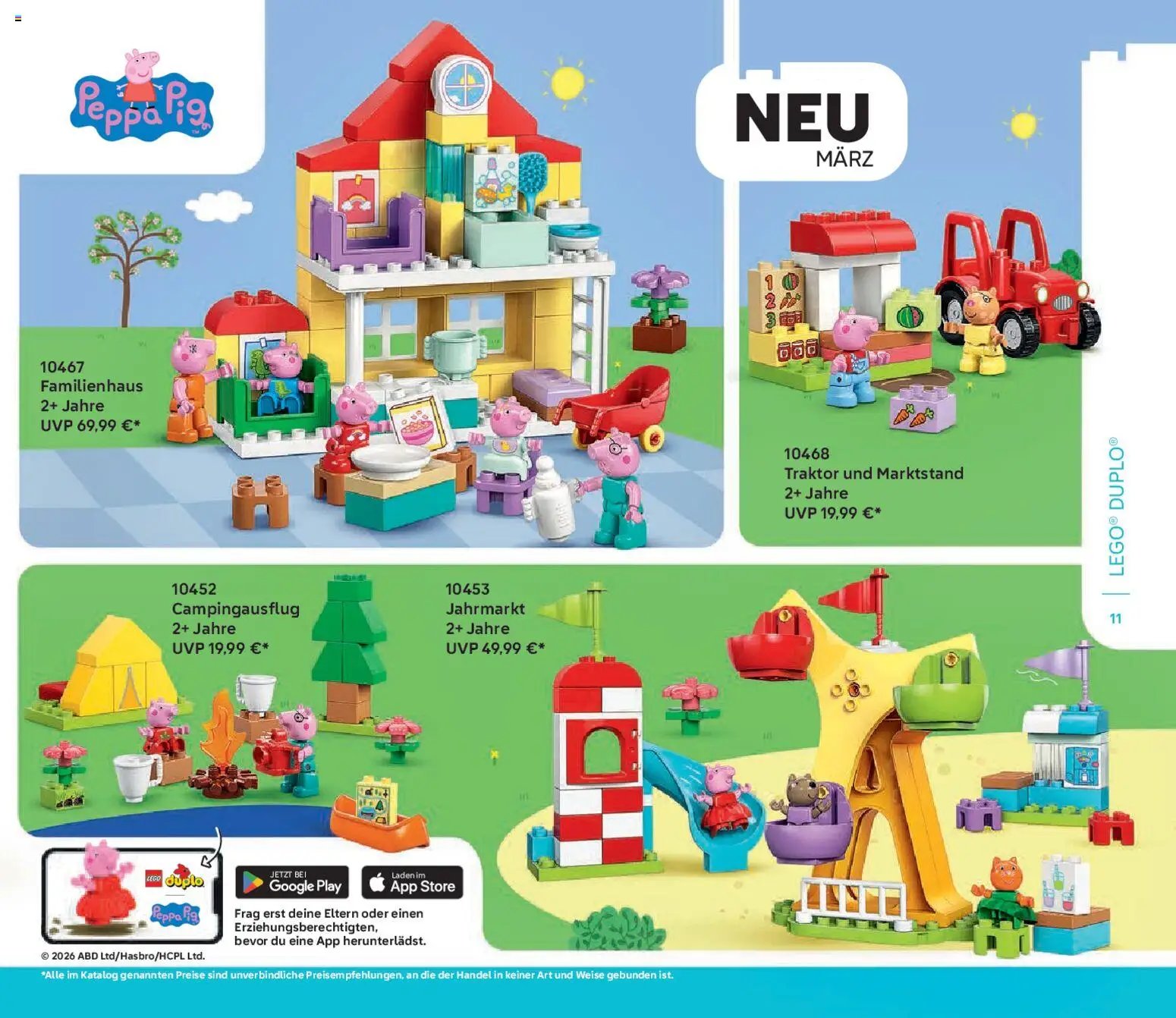 Lego Katalog März - Juni