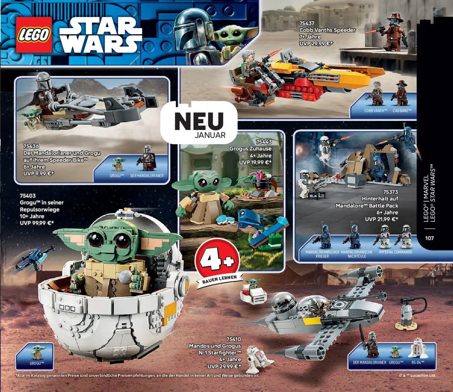 Lego Katalog März - Juni
