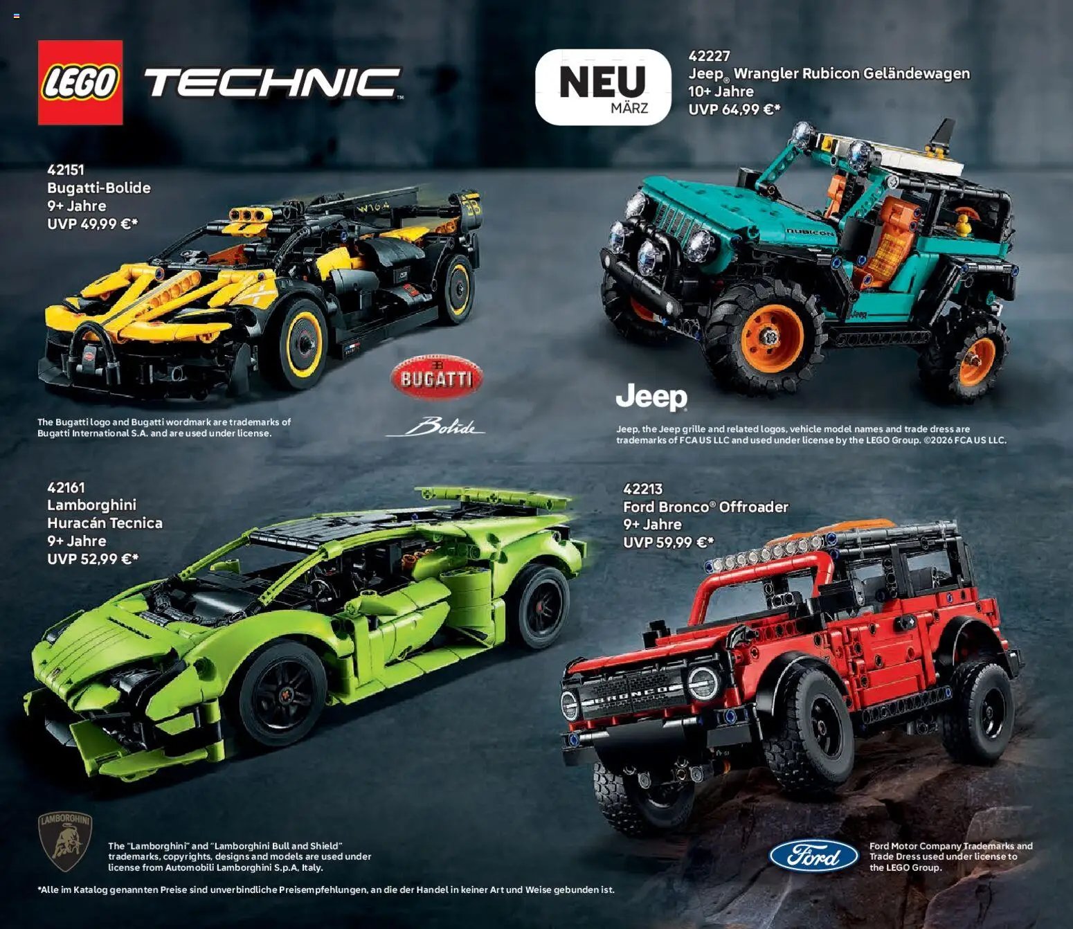 Lego Katalog März - Juni