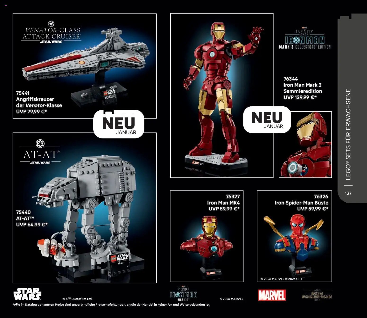 Lego Katalog März - Juni