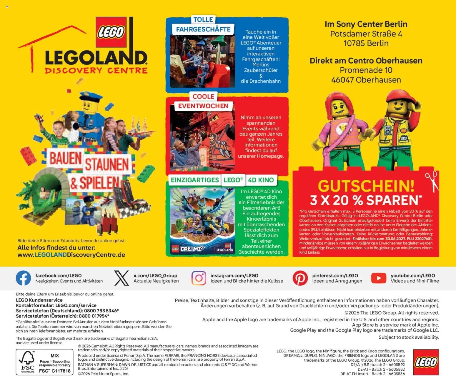 Lego Katalog März - Juni