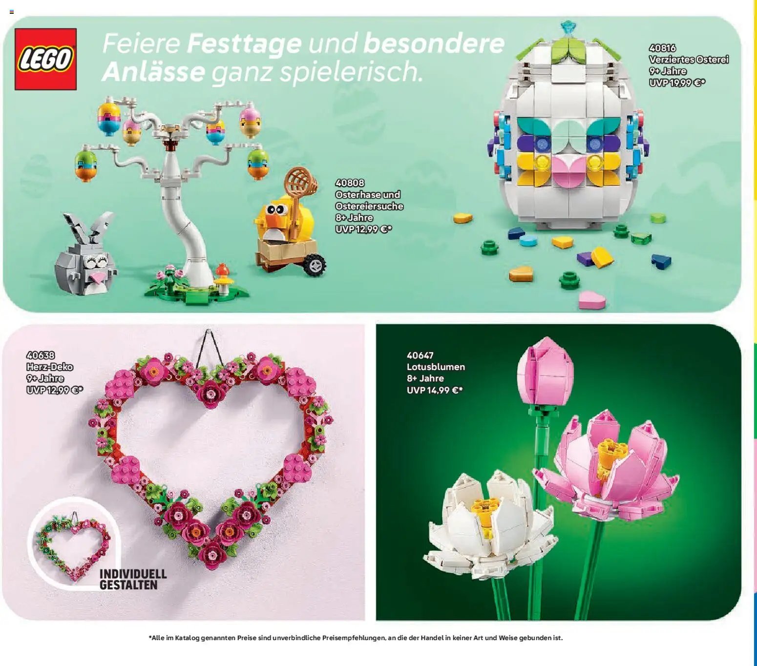 Lego Katalog März - Juni