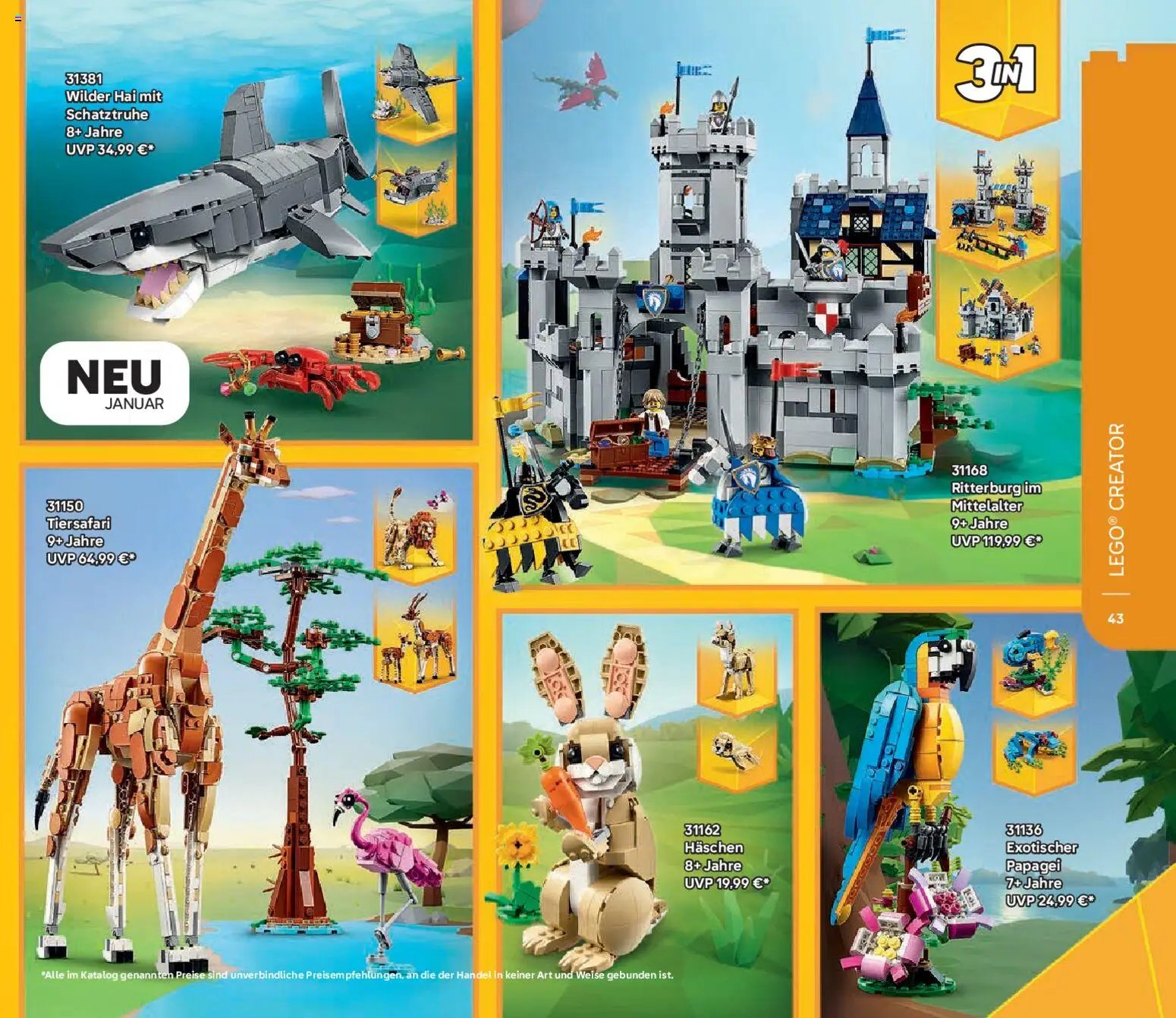 Lego Katalog März - Juni